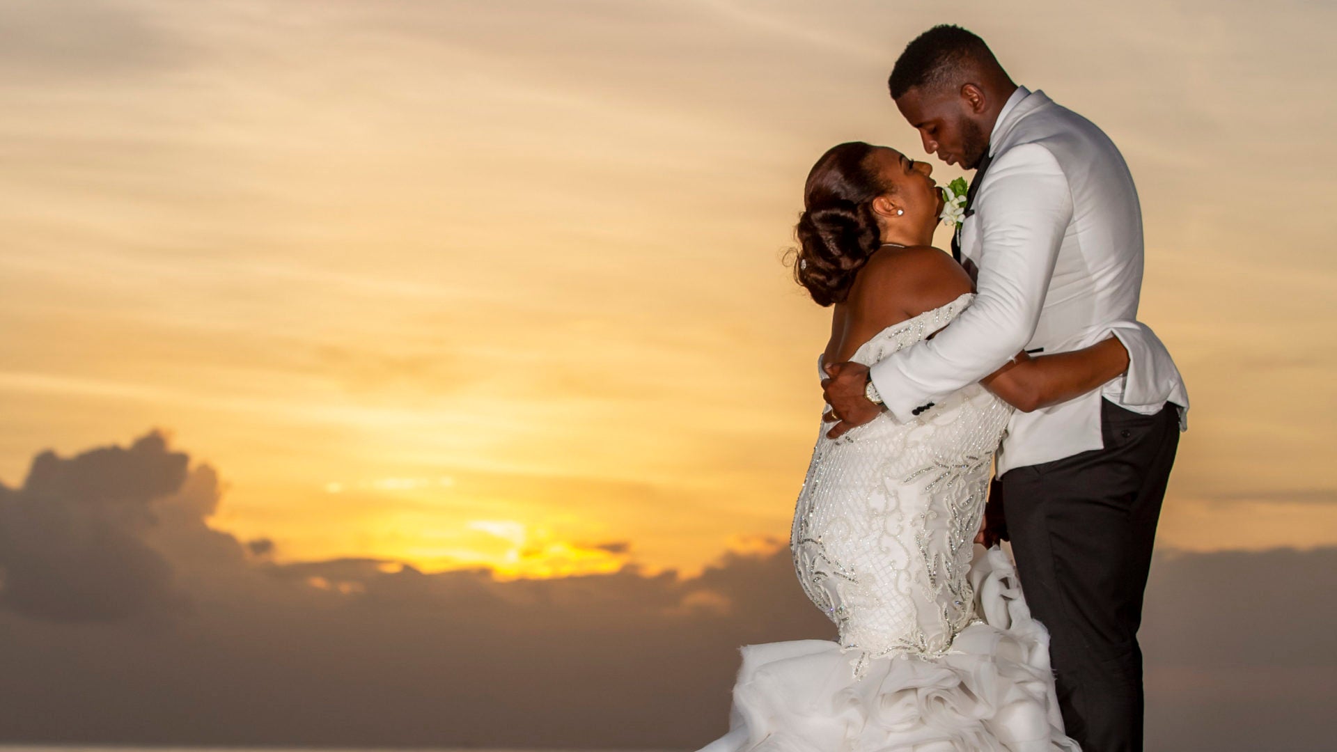 Bridal Bliss: Melissa and Hervan's Sunkissed Ceremony In St. Lucia Looked Like Absolute Paradise