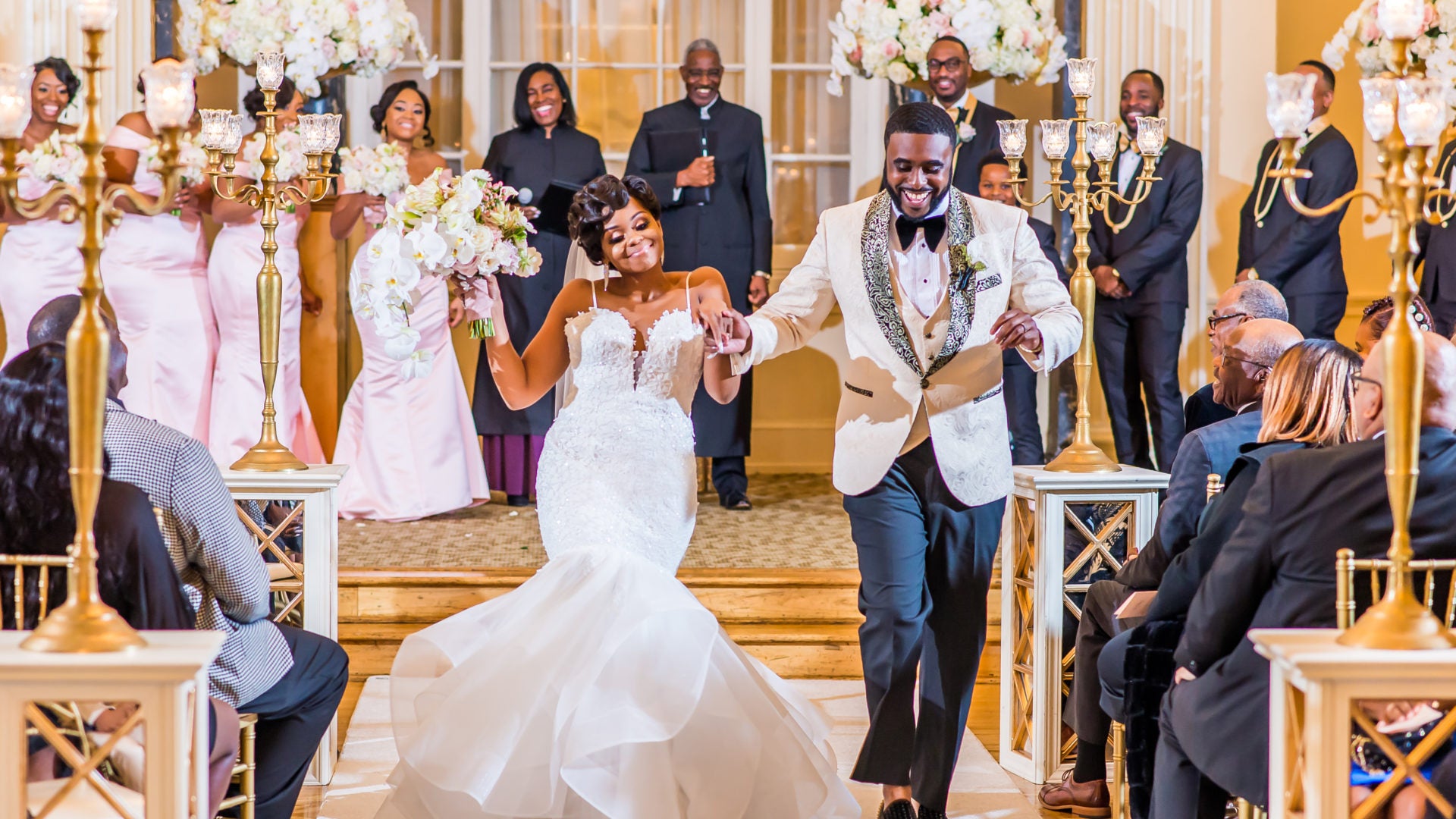 Bridal Bliss: Kendra and Jonathan Made Memories With Their Black Tie Ballroom Ceremony