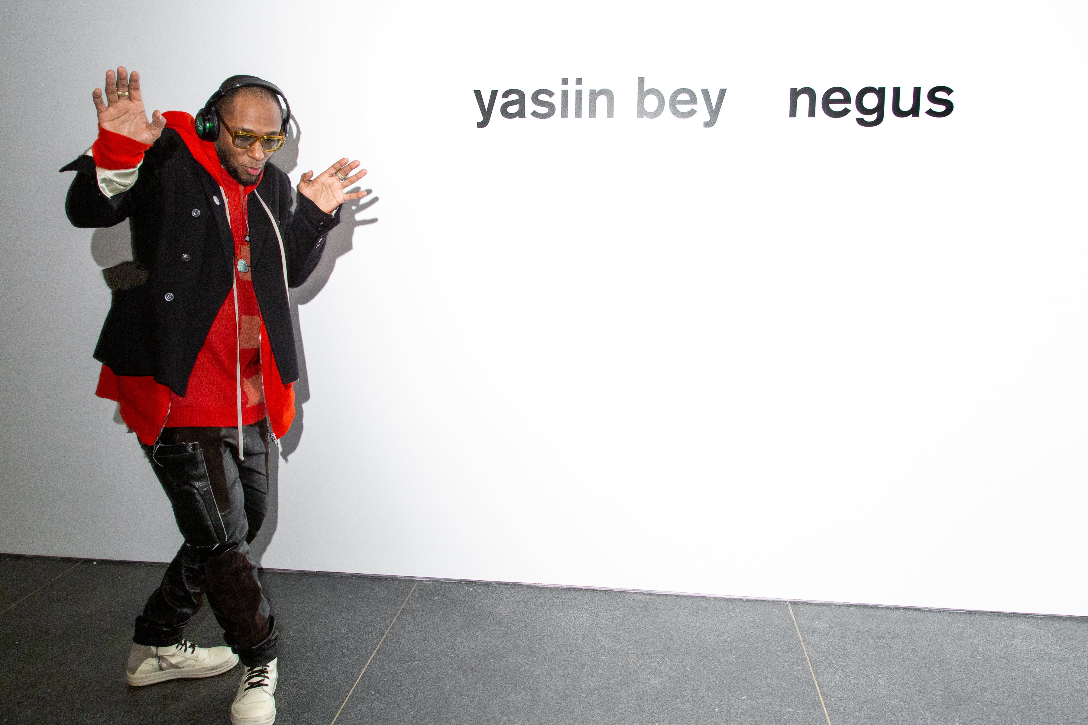 Brooklyn Museum — “Staring into space. Focus.” yasiin bey stopped by