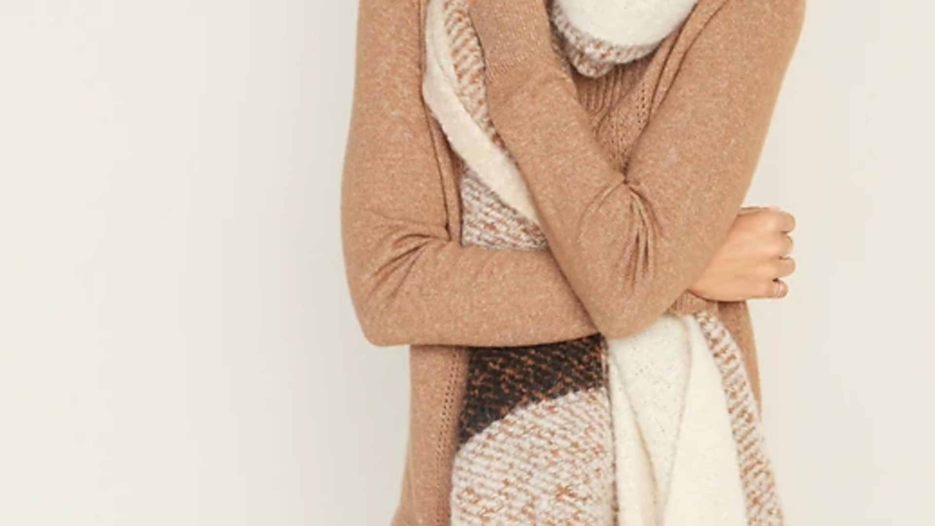 No Windchill Formed Against You Shall Prosper With These Chic Blanket Scarves