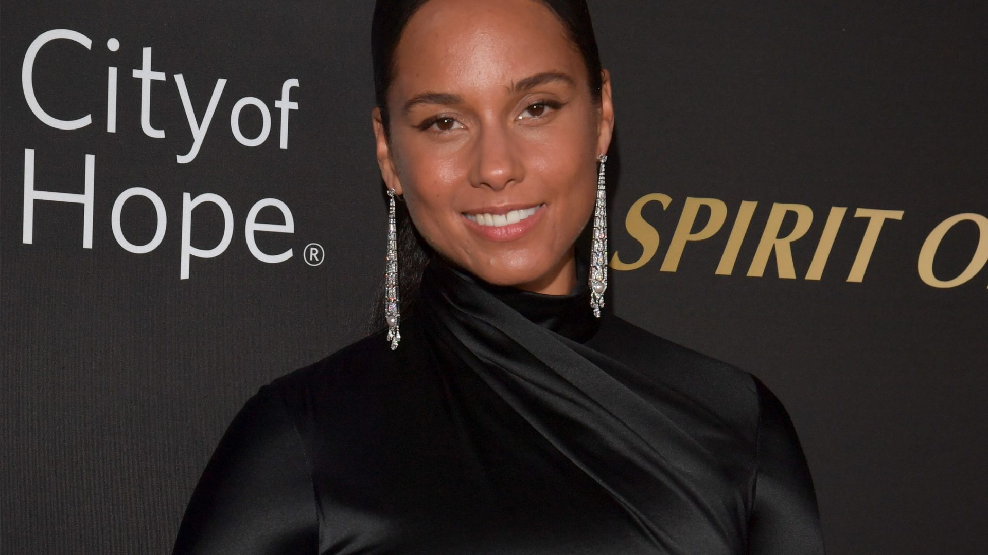 Alicia Keys Wore A Musical Ponytail And It Was A Hit