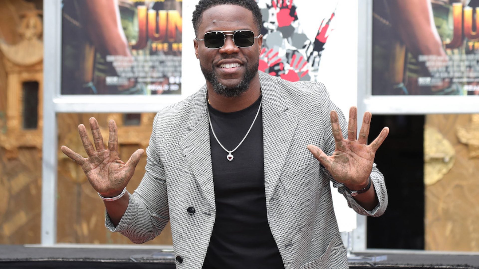 Kevin Hart Receives Foot And Handprint Ceremony At Historic TCL Chinese Theatre
