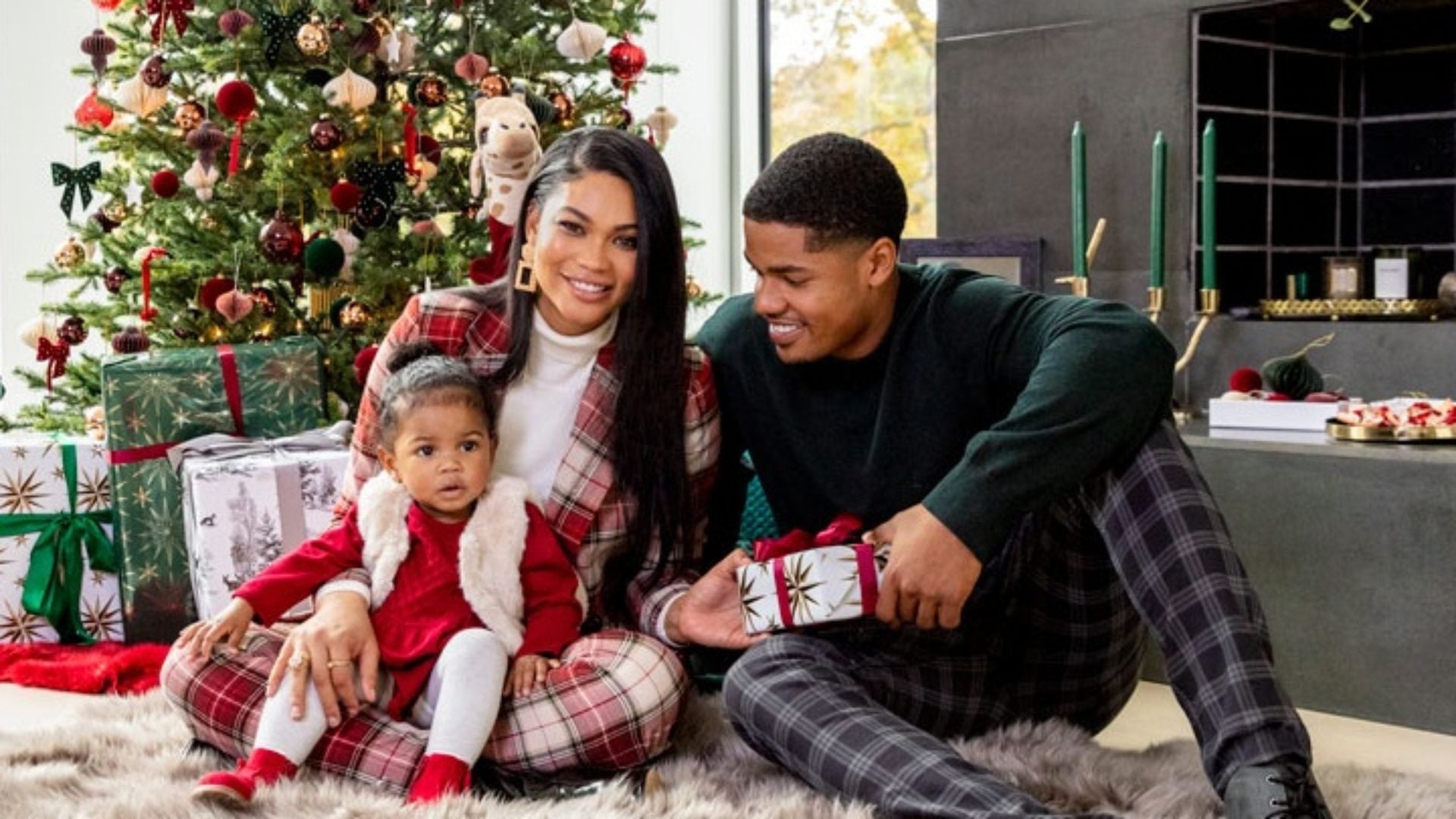 Chanel Iman And Sterling Shepard Partner With H&M For The Holidays