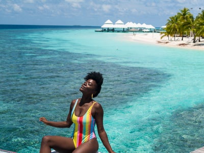 Black Travel Vibes Take A Solo Escape To The Maldives Essence 