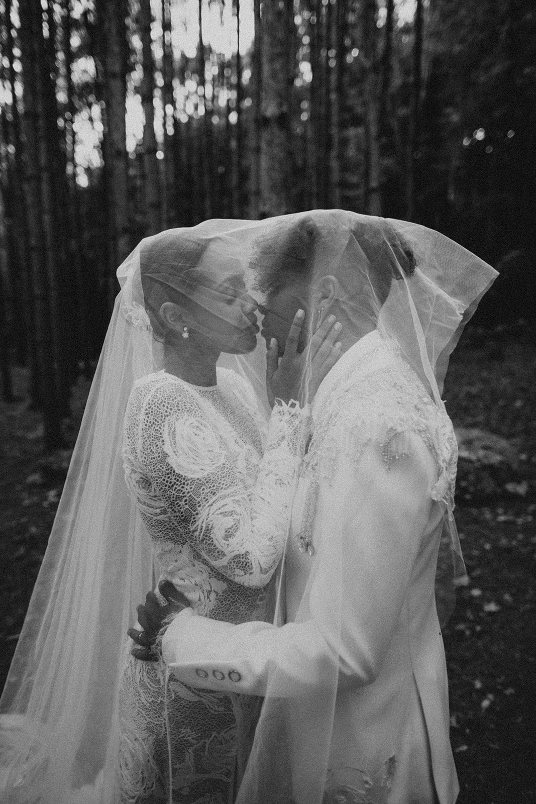 Bridal Bliss: Kris And Talisa Made Magic At Their Woodsy New York Wedding