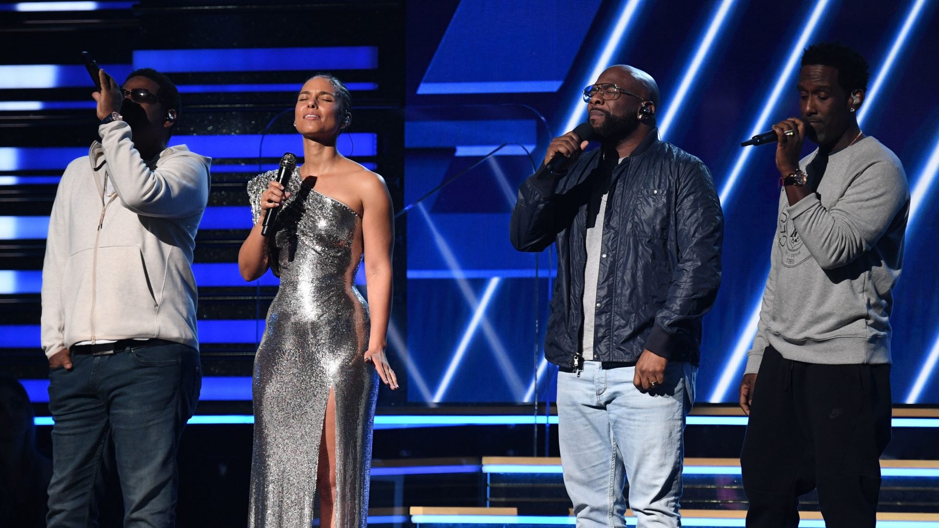 RIP Kobe Bryant: Alicia Keys And Boyz II Men Open Grammy Awards With 'It's So Hard to Say Goodbye'