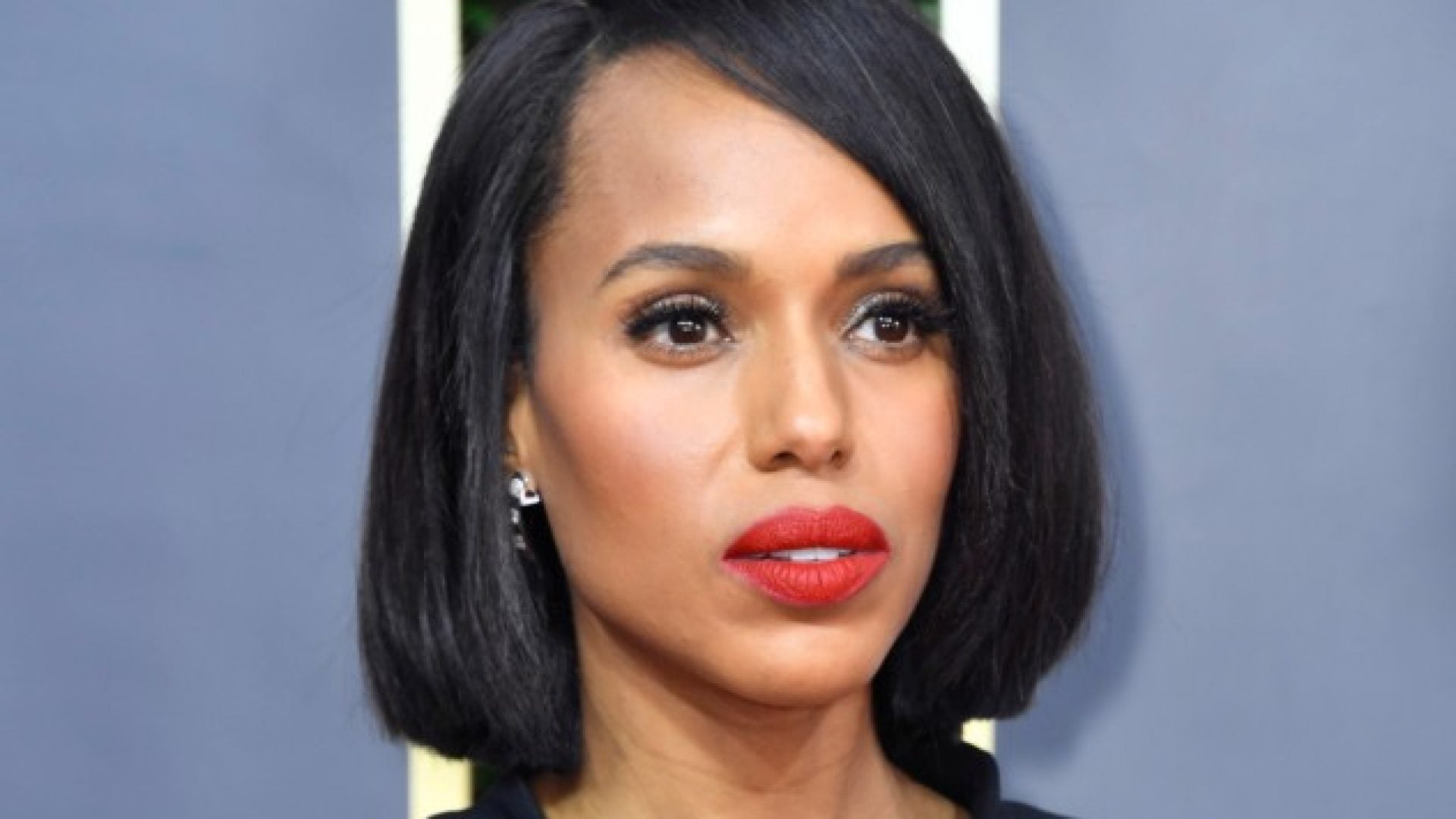 Kerry Washington Stuns In Sleek Bob At The 77th Annual Golden Globe Awards