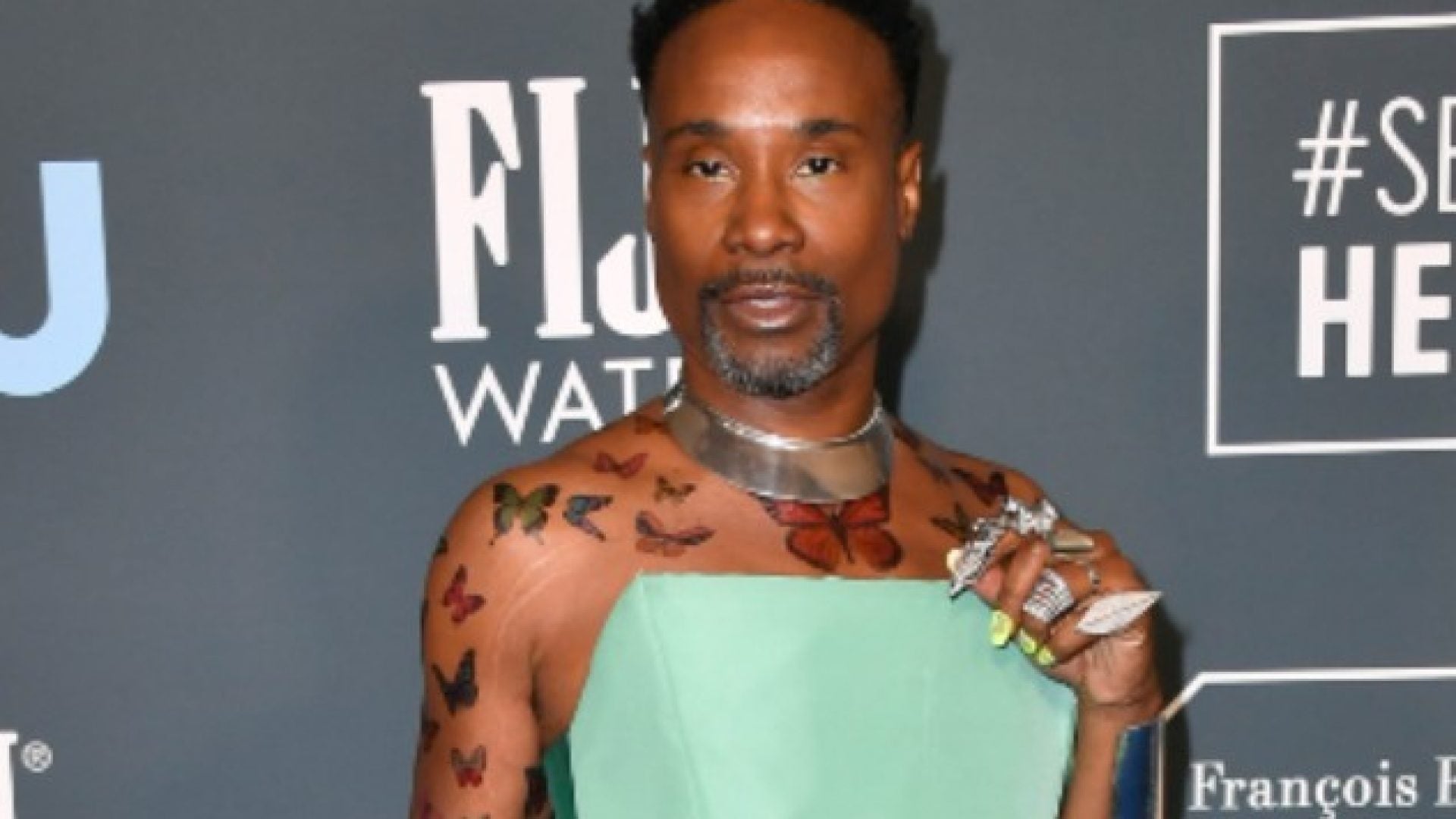Billy Porter Made The Ultimate Beauty Statement At The Critics’ Choice Awards