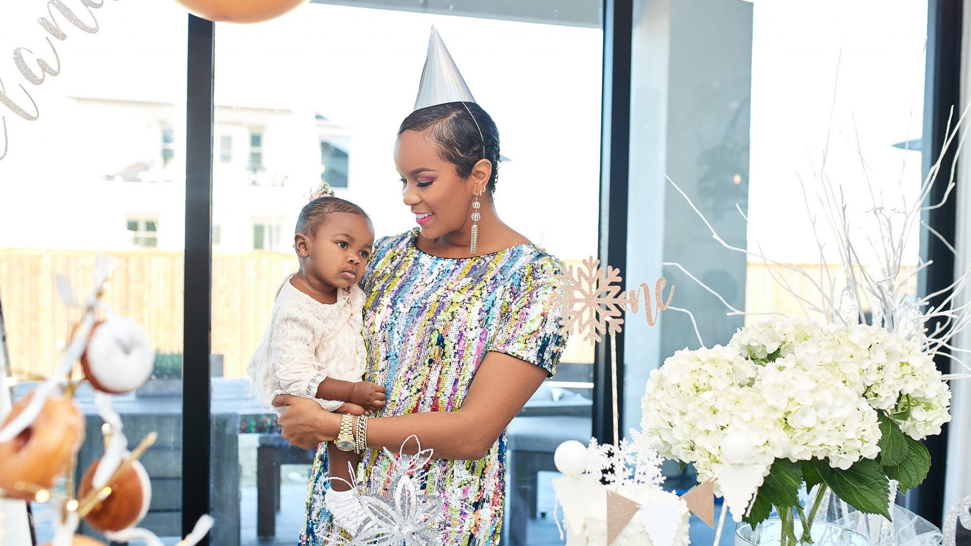 LeToya Luckett's Daughter Gianna Got A 'Winter Onederland' Suprise For Her First Birthday