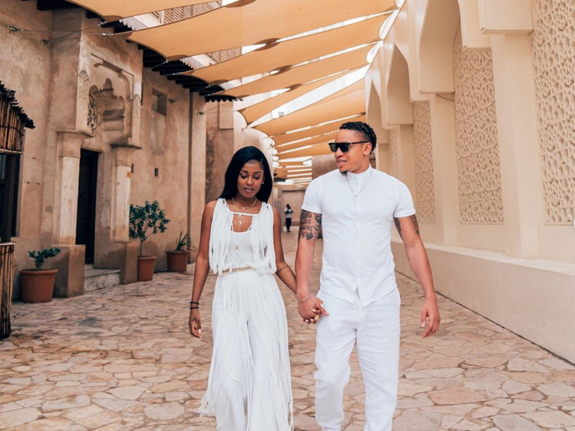 Rotimi And Vanessa Mdee Are Bringing The Heat To Dubai