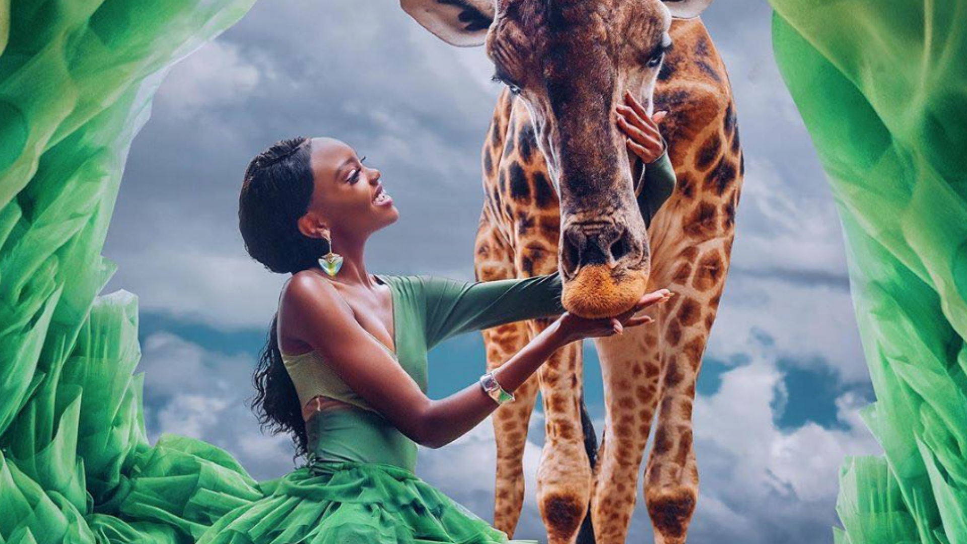 Miss Universe Kenya Stacy Michuki's Stunning Safari Photoshoot Will Leave You Speechless