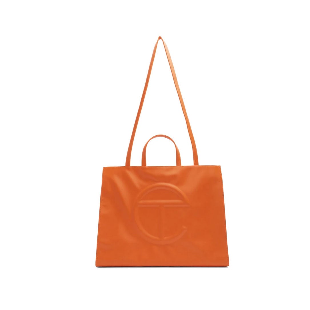 The Interview Editors Review Ssense's Exclusive Orange Telfar Bag