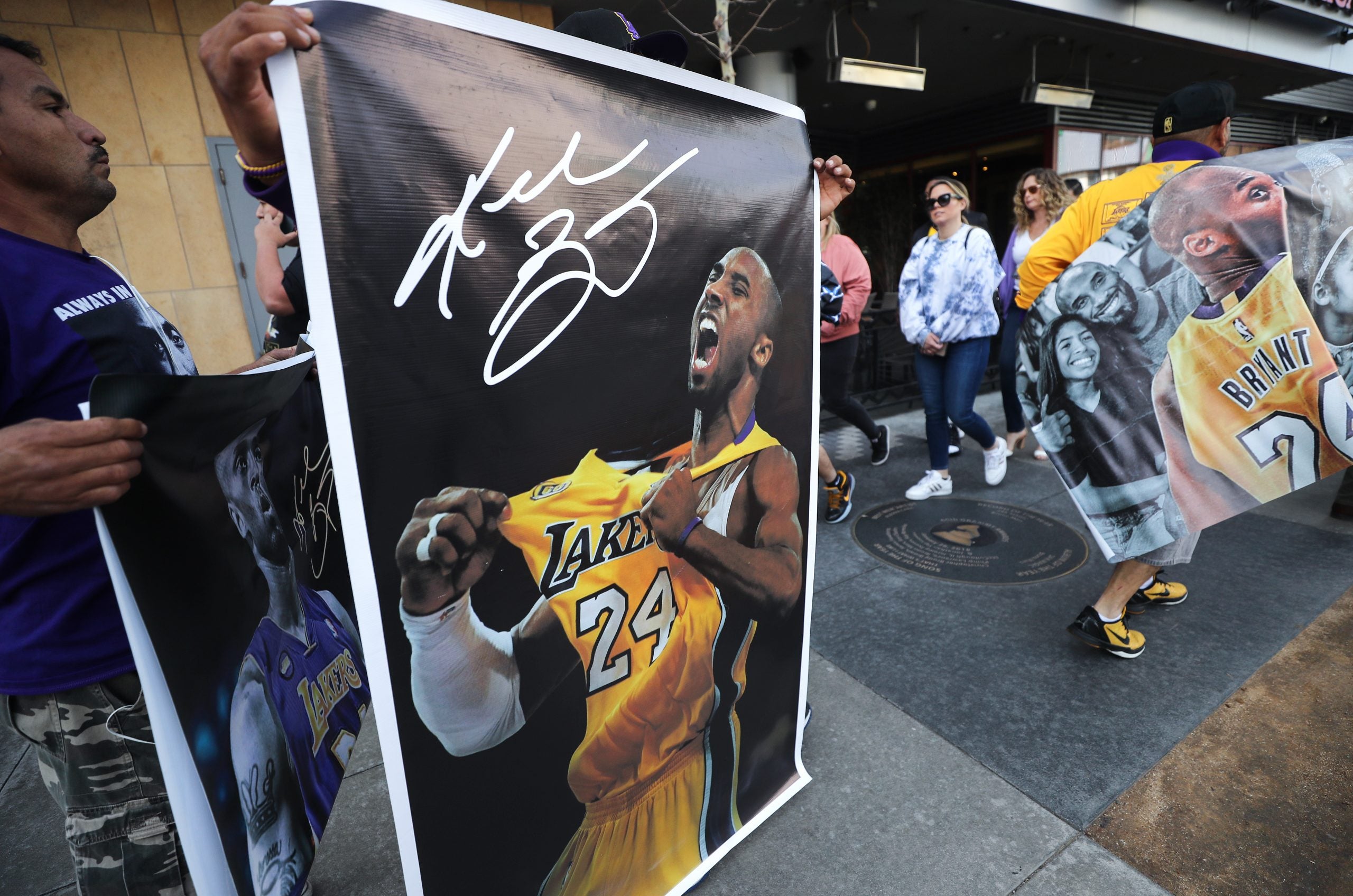 Every Touching Photo From Kobe And Gianna Bryant's Public Memorial ...