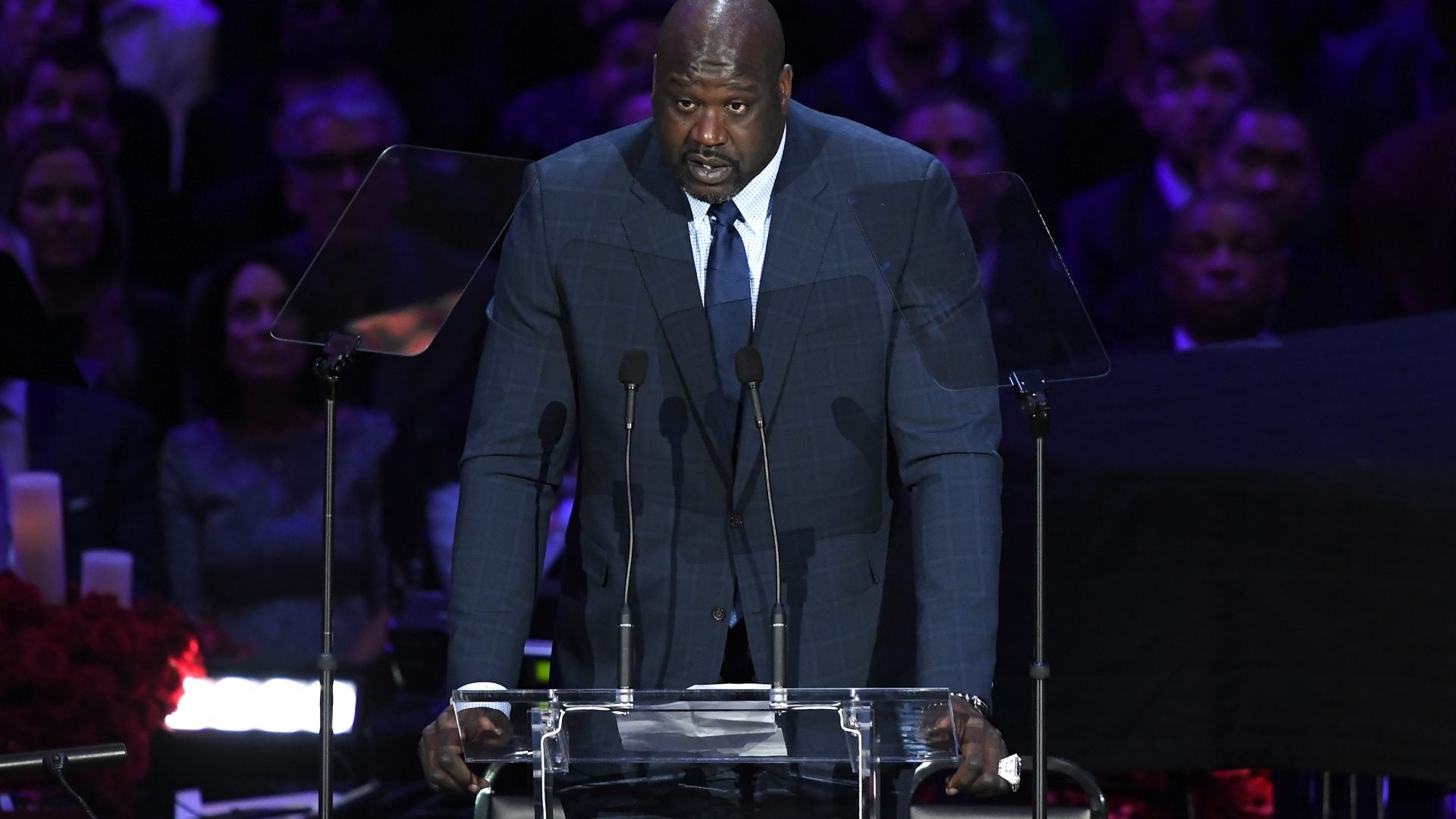 Shaquille O'Neal Remembers Kobe Bryant In Emotional Tribute During Celebration of Life Memorial