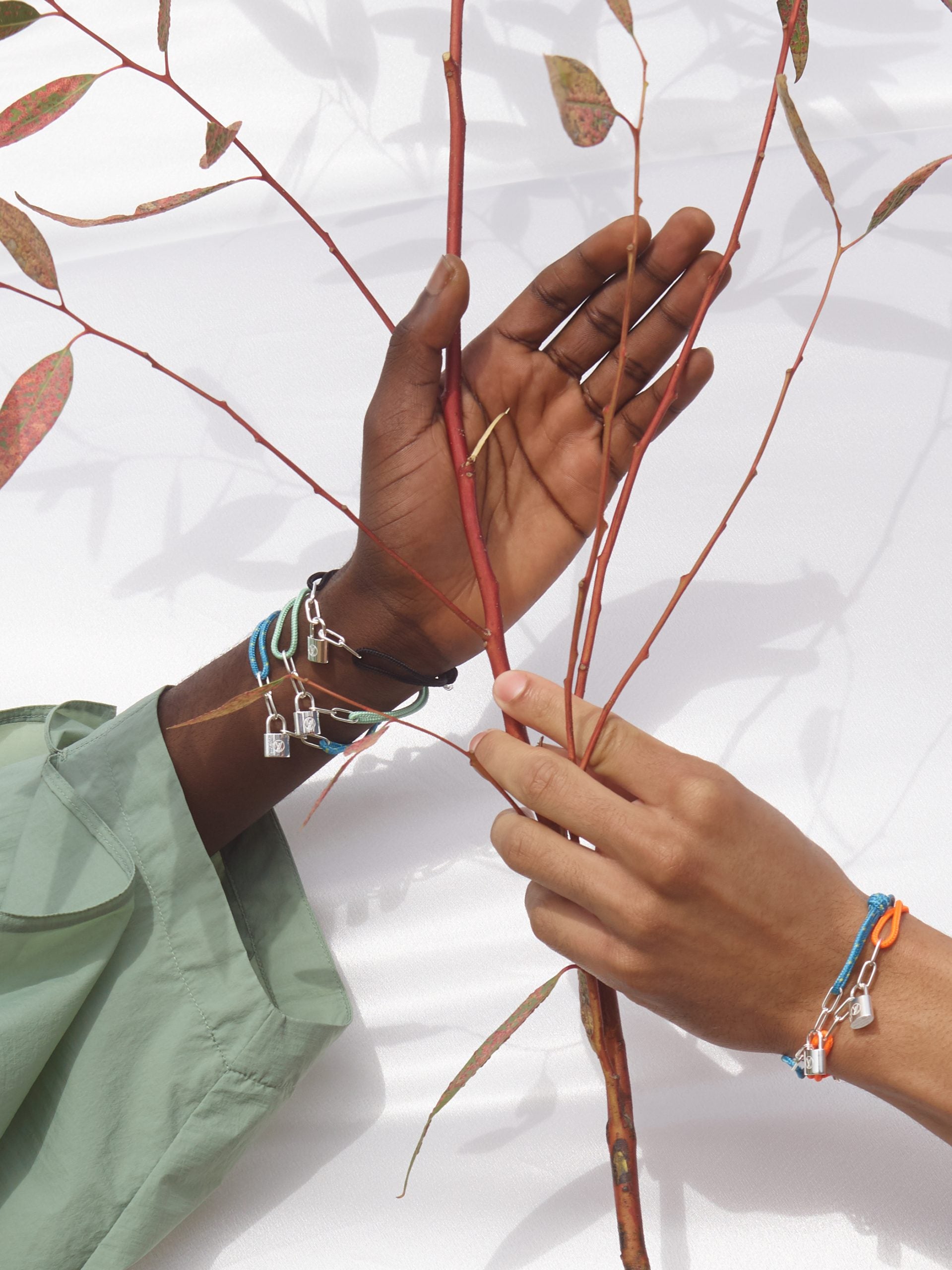 Louis Vuitton x UNICEF Silver Lockit Bracelets Designed By Virgil Abloh Let  You Do Good And Look Good 