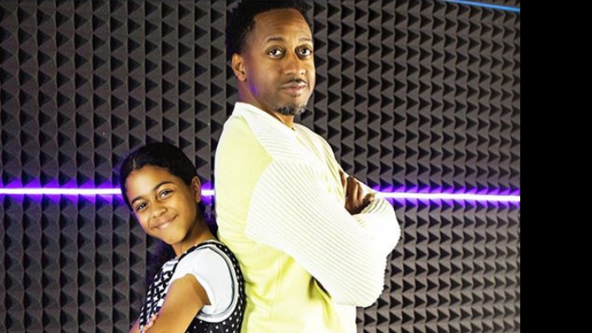 How Cute! Jaleel White And His Daughter Samaya Are Practically Twins