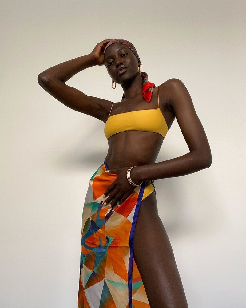 Model Adut Akech Made Us Hopeful For The Summer Essence