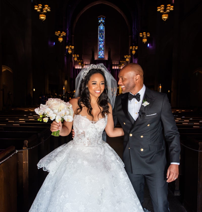 Kenny Lattimore And Judge Faith's Exclusive Wedding Photos - Essence