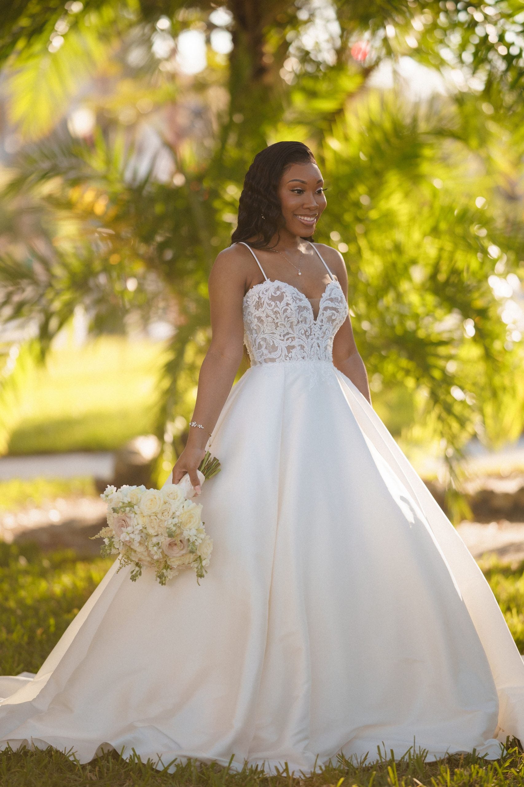 Bridal Bliss: Alexis And Kevin Brought Fairytale Vibes To Their Florida Wedding