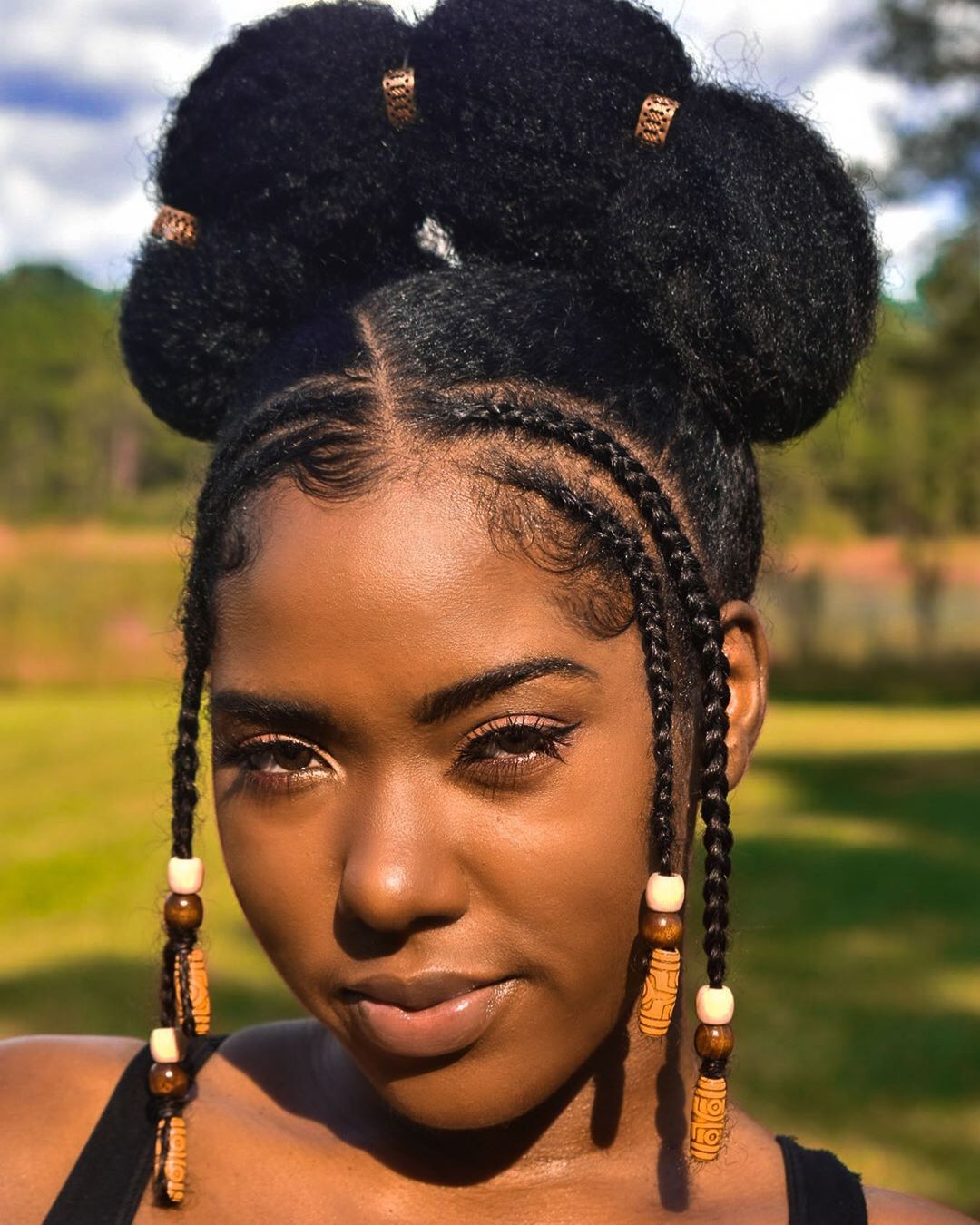 Creative And Beautiful Black Hairstyle Ideas From Instagram  African hair  braiding styles Hair styles African braids hairstyles