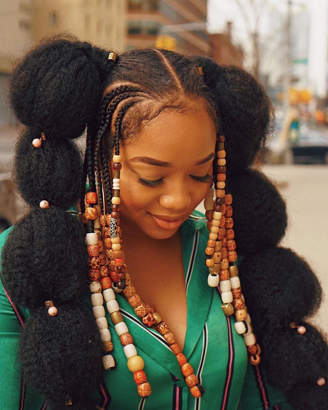 25 Beautiful Black Women Unapologetically Rocking Creative Natural  Hairstyles