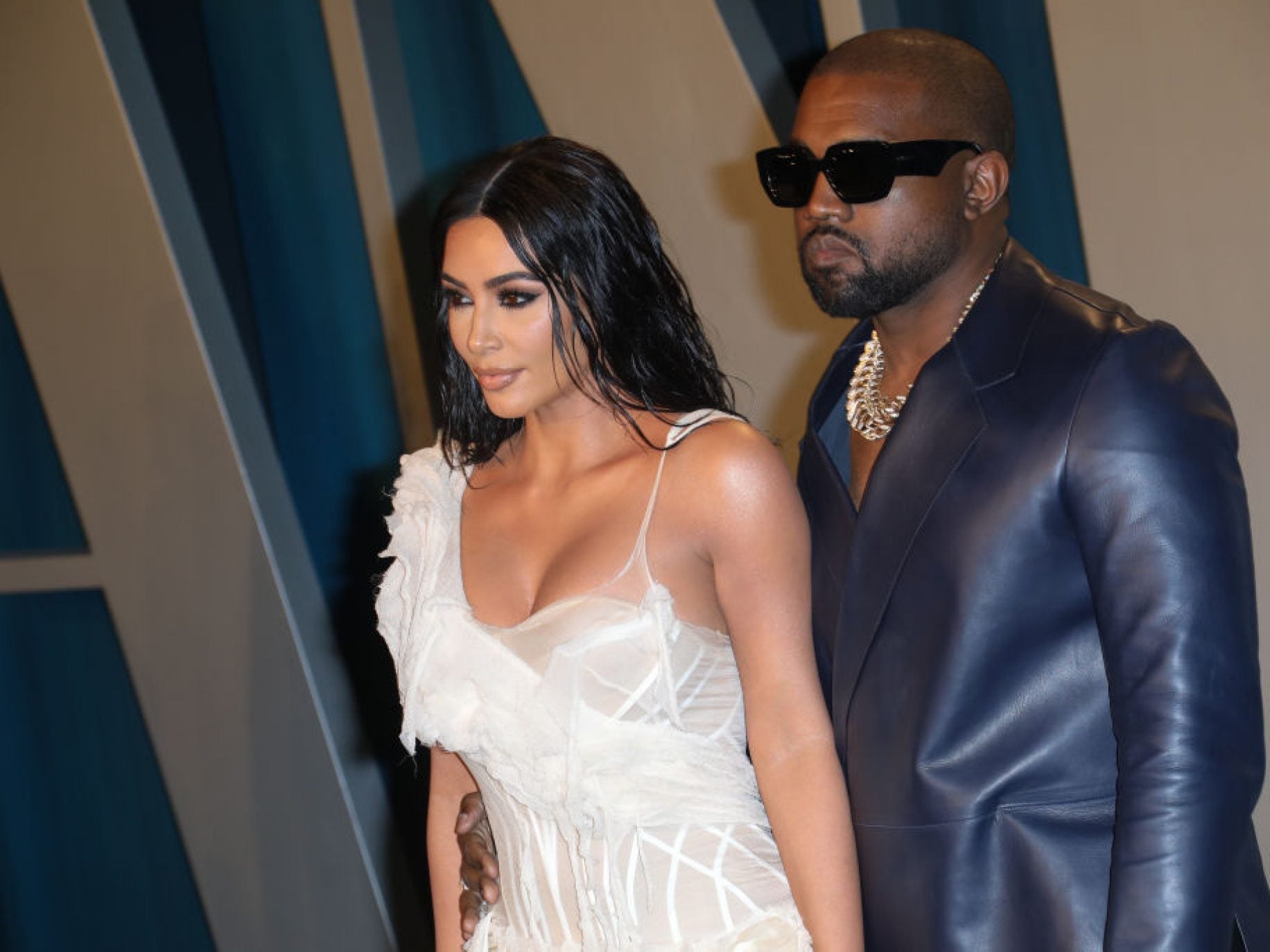 Kanye West Surprised Kim Kardashian With A Hologram Of Her Late Father For Her 40th Birthday