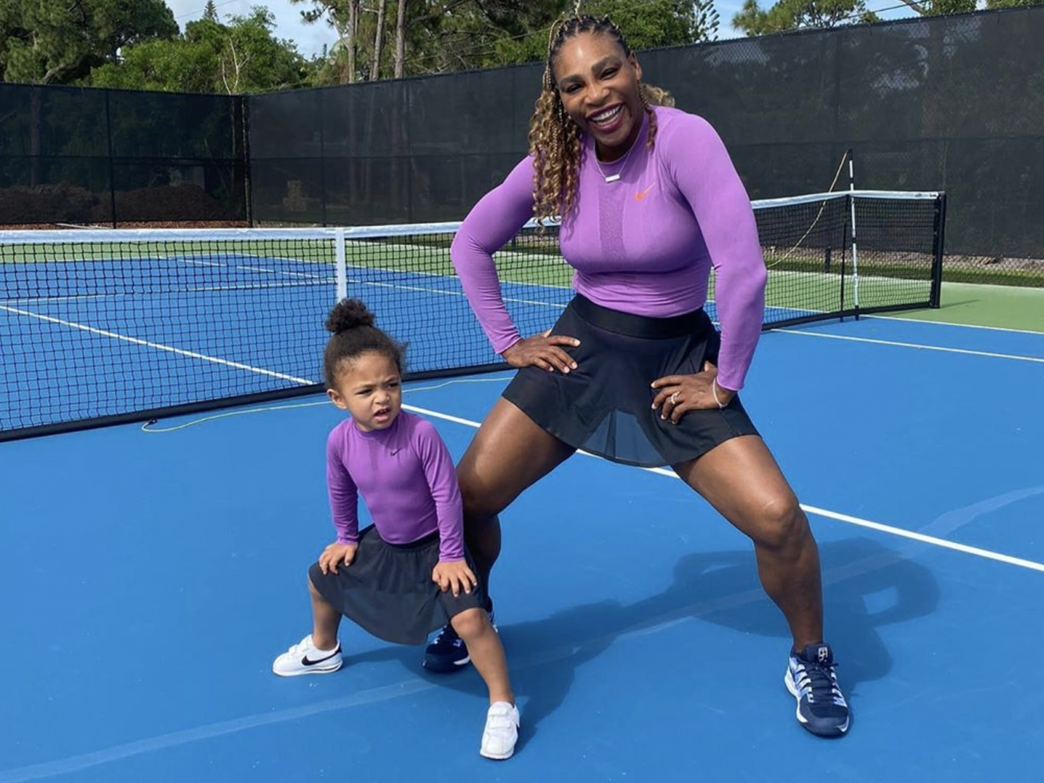 Serena Williams's Daughter Olympia Is Now The Youngest Sports Team