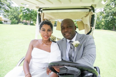 Bridal Bliss: Dorian And Oludotun's Golf Course Wedding - Essence