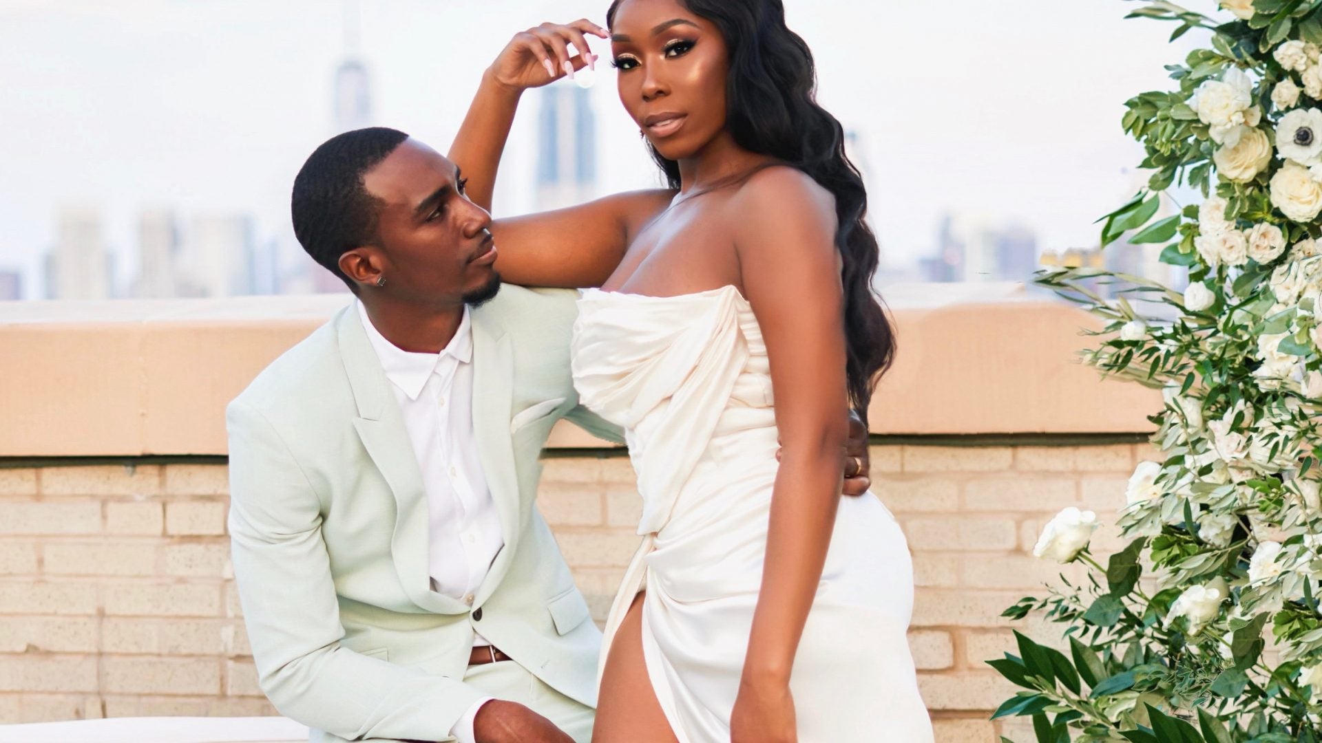 Bridal Bliss: Essie And Maurice's Micro Wedding Gave Us 'Black Love In The City'