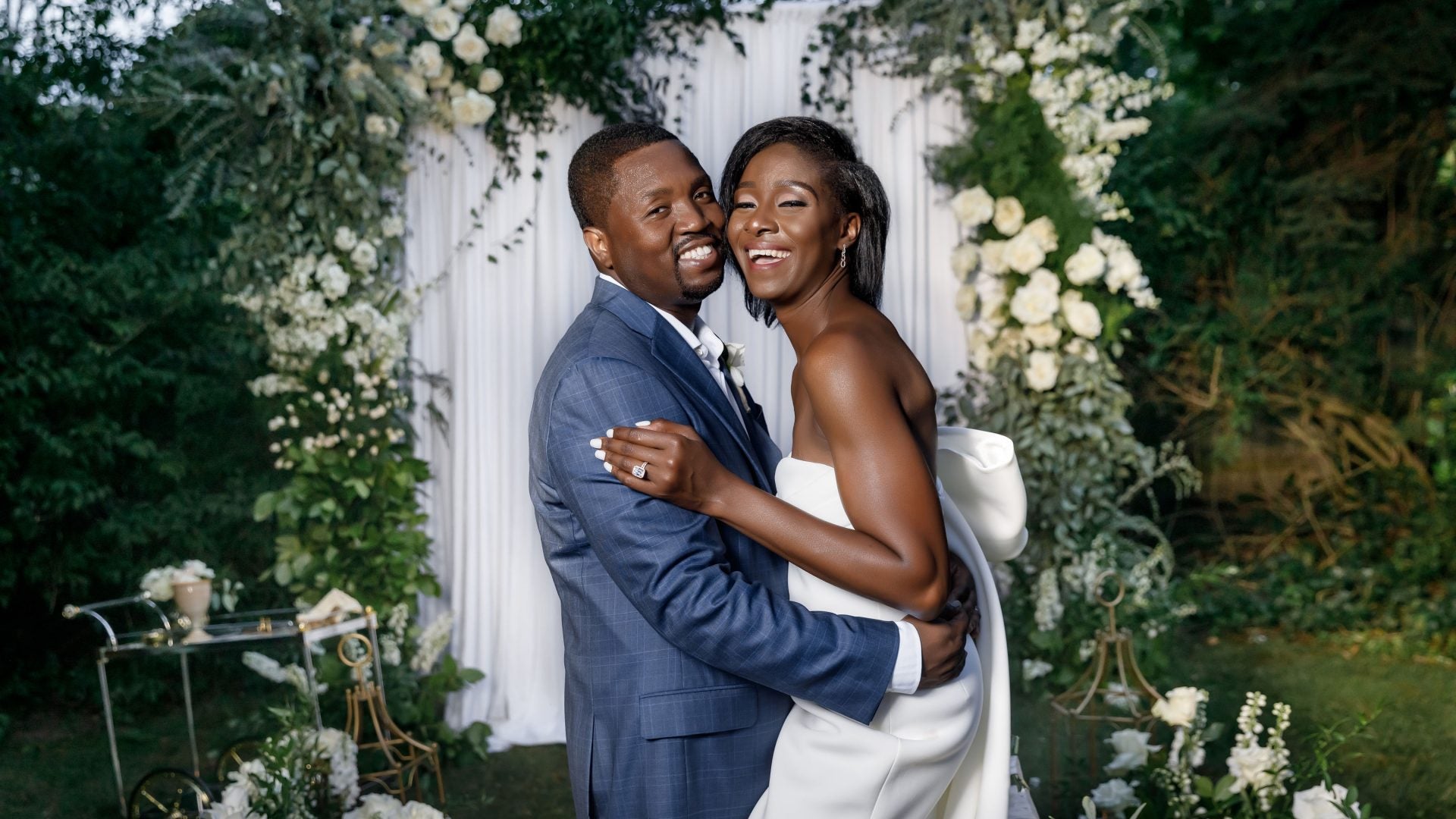 Bridal Bliss: Mills And Johanne's Vow Renewal Was A Family Affair