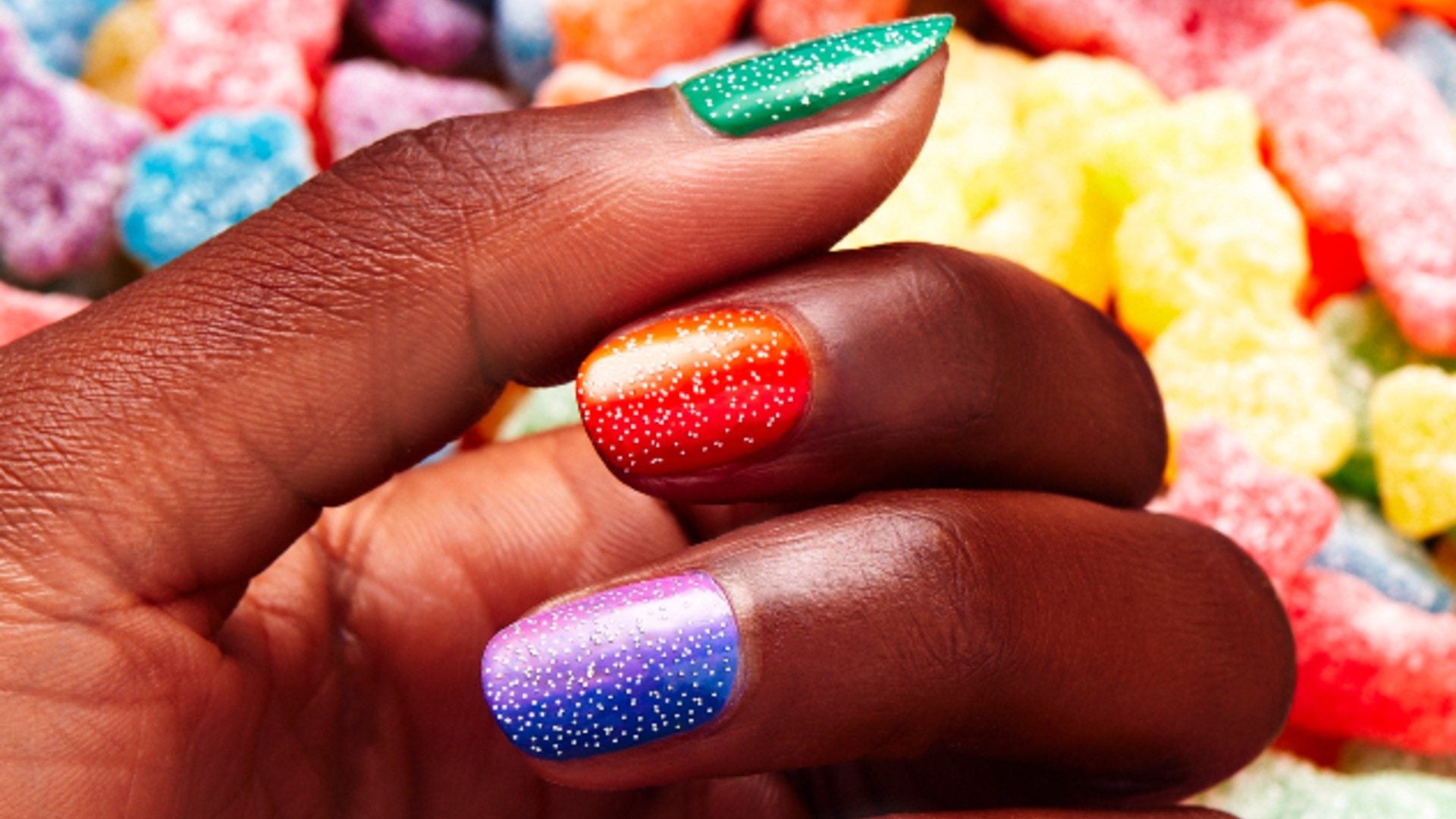 A Sour Patch Kids–Inspired Nail Polish Collection Is Finally Here