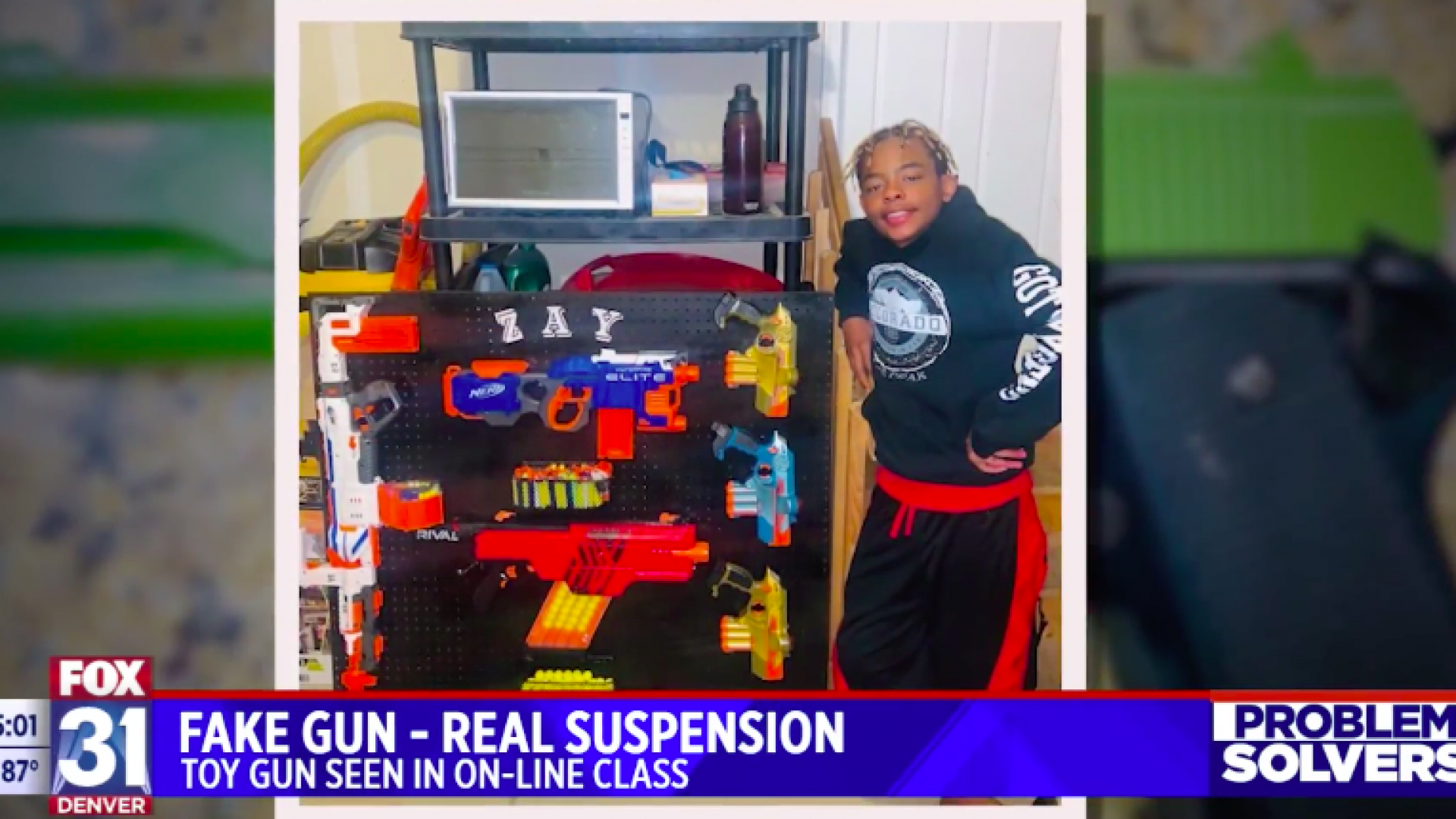 School Called Police On Black 12-Year-Old Playing With Toy Gun During Online Class