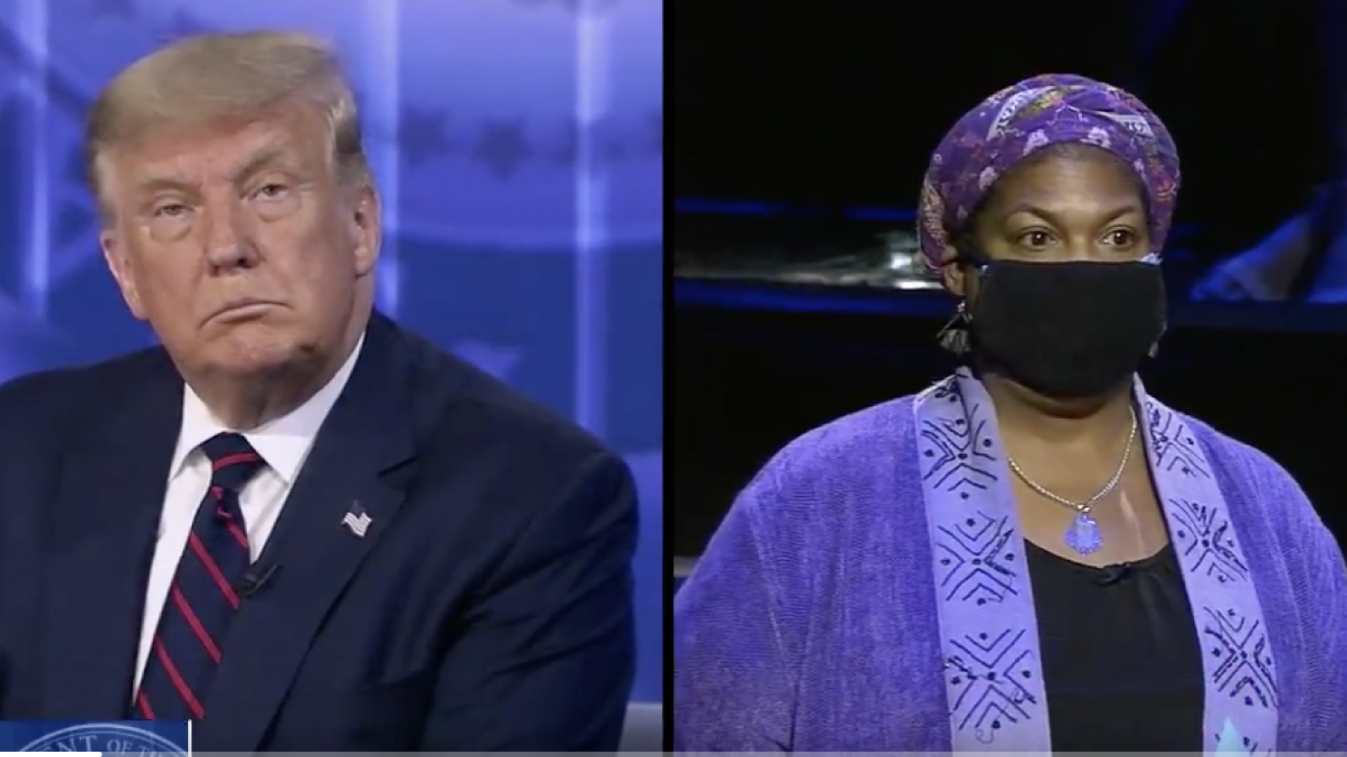 Undecided Black Voters Check Trump During Televised Town Hall