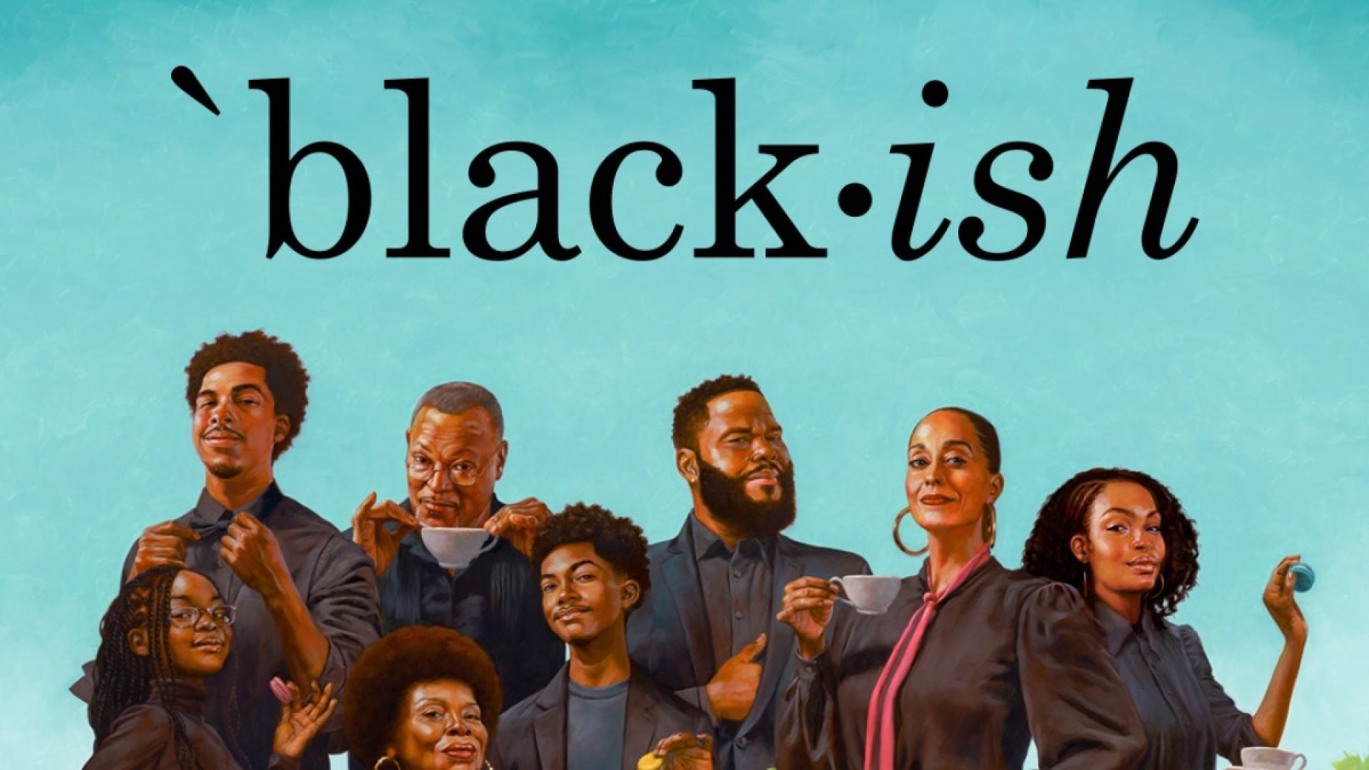 Artist Kadir Nelson Debuts ‘Black-ish’ Season 7 Cast Portrait