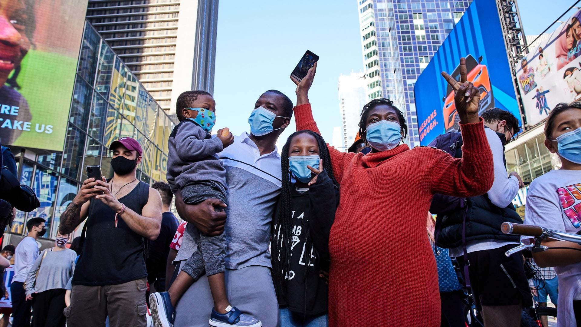 Today Was A Good Day: Black New Yorkers Celebrate The Historic Election 2020 Win