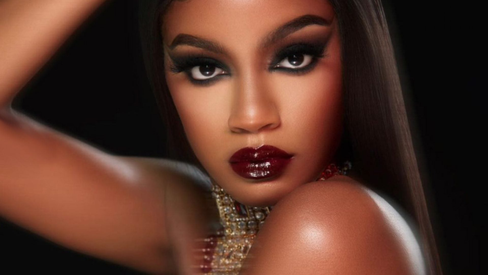 Ebonee Davis’s Birthday Makeup Was A Tribute To The Ancestors