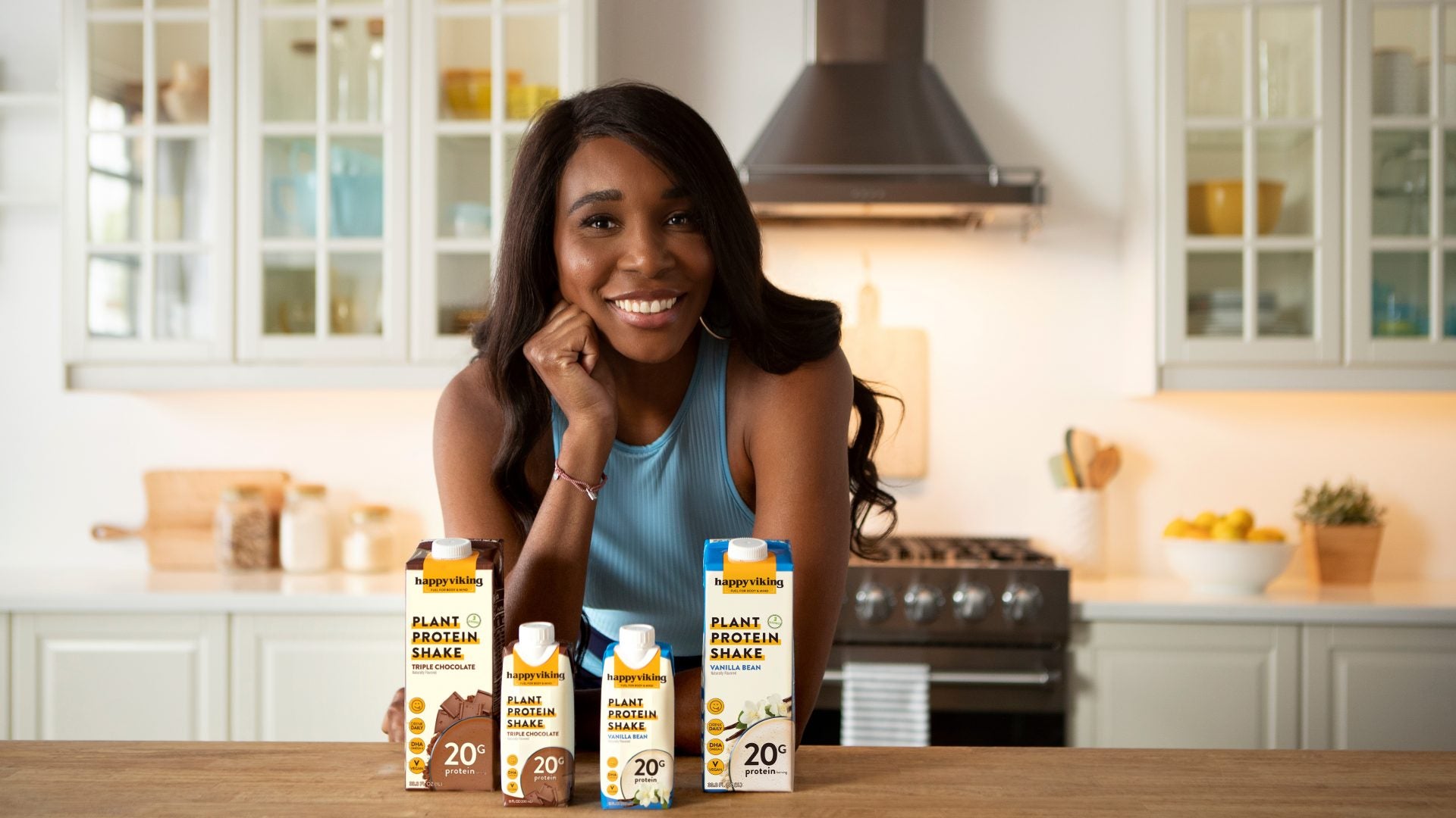 Venus Williams Launches New Vegan Protein Shakes, Shares Benefits of Plant-Based Diet