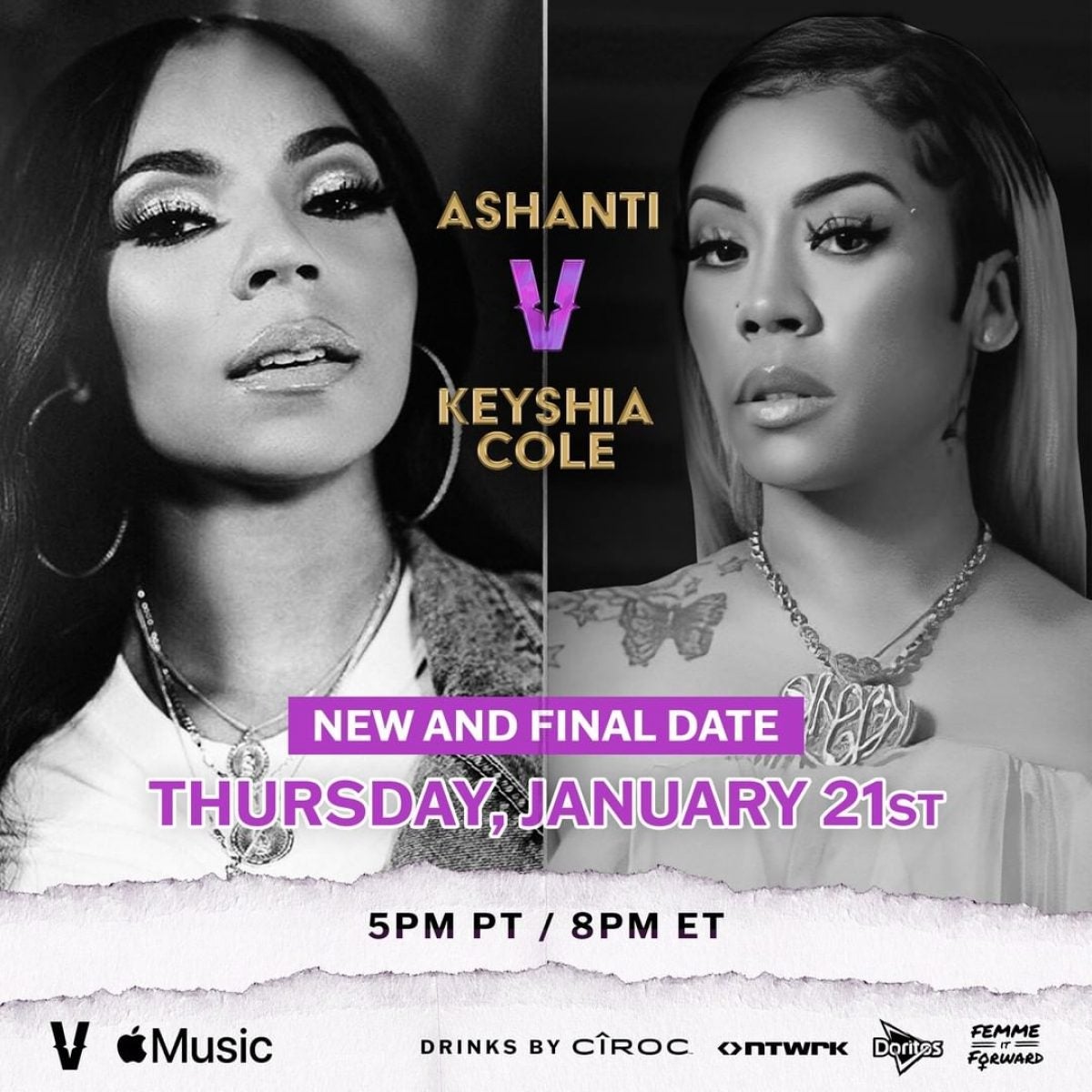 9 Moments We Loved From Ashanti Verzuz Keyshia Cole