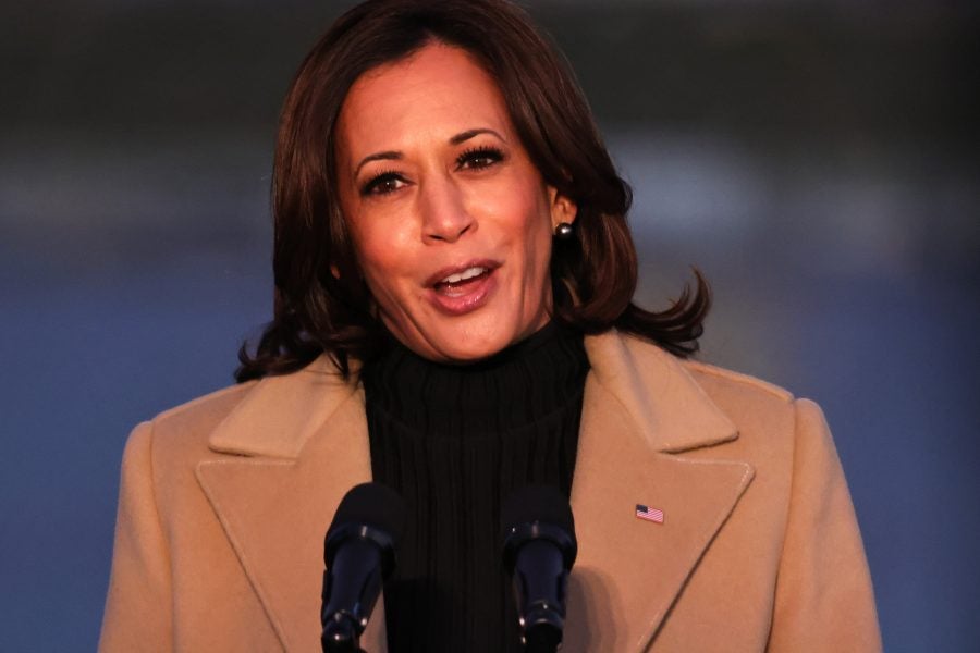 Kamala Harris Wears Pyer Moss At COVID-19 Memorial - Essence