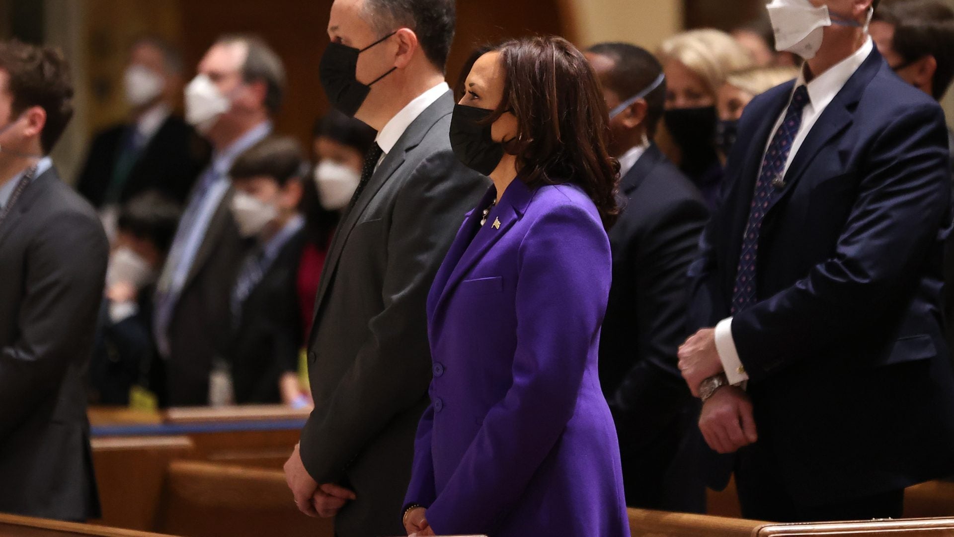 Vice-President Kamala Harris Wears Christopher John Rogers And Sergio Hudson On Inauguration Day