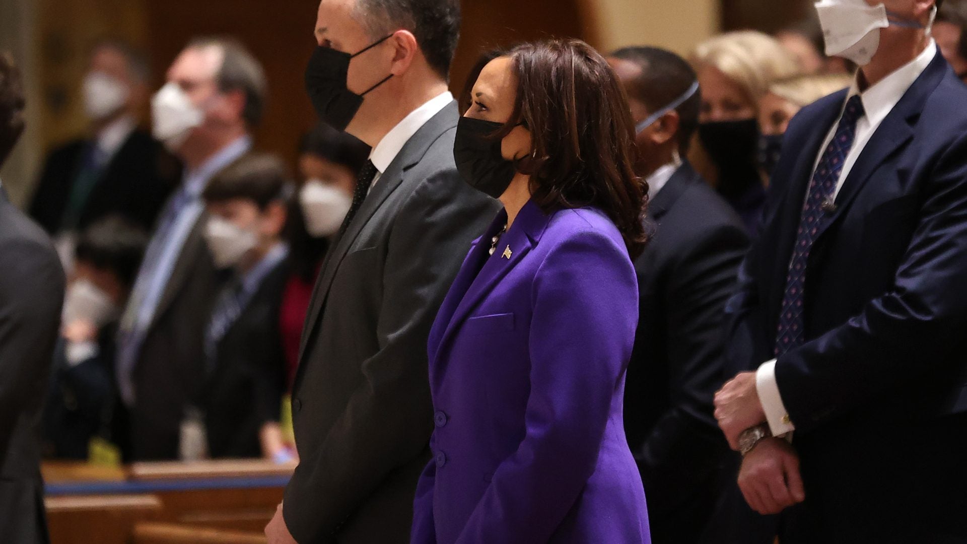 Vice-President Kamala Harris Wears Christopher John Rogers And Sergio Hudson On Inauguration Day