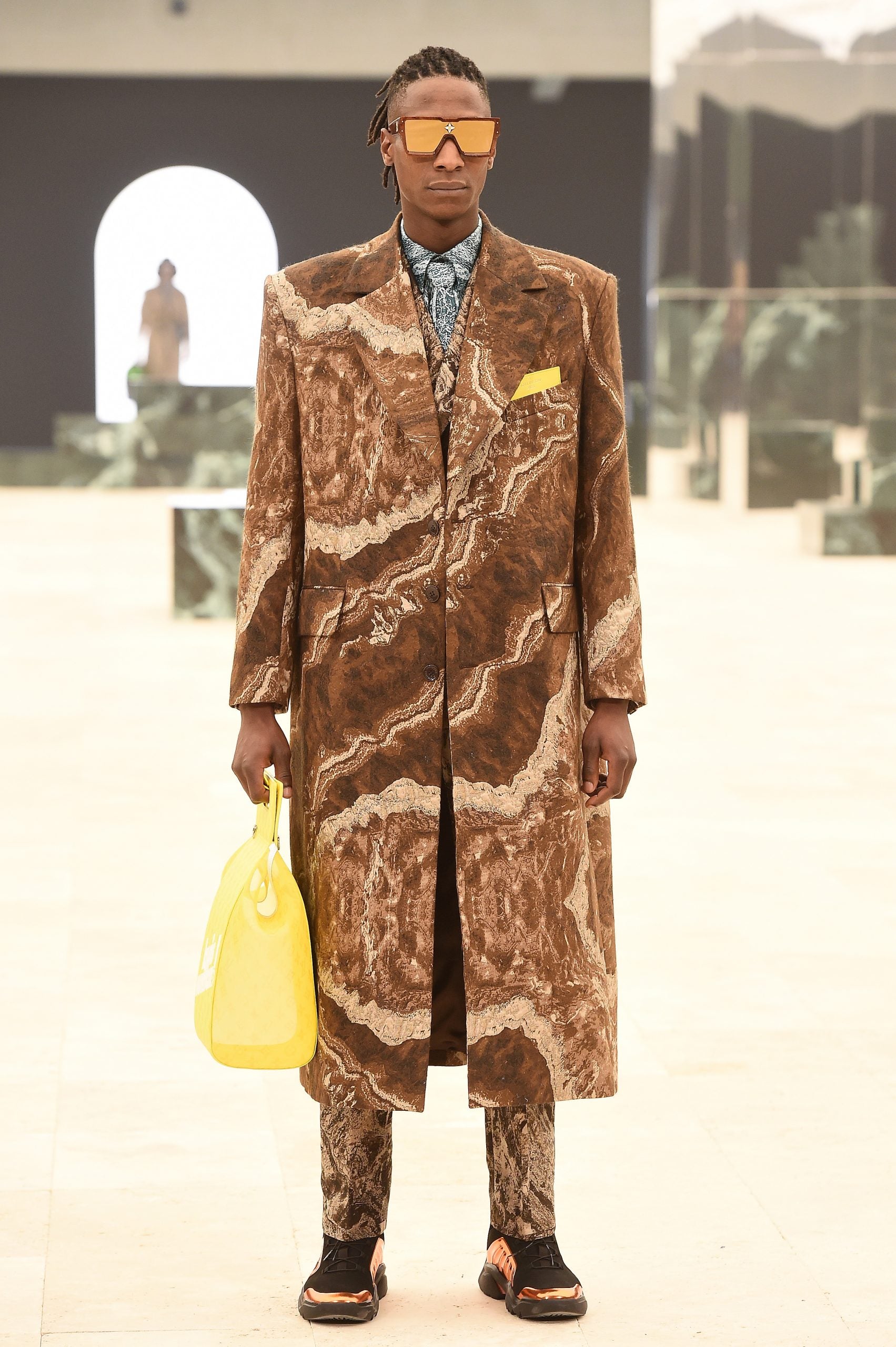 Virgil Abloh nods to James Baldwin and travel for Louis Vuitton's Men's  FW21 collection