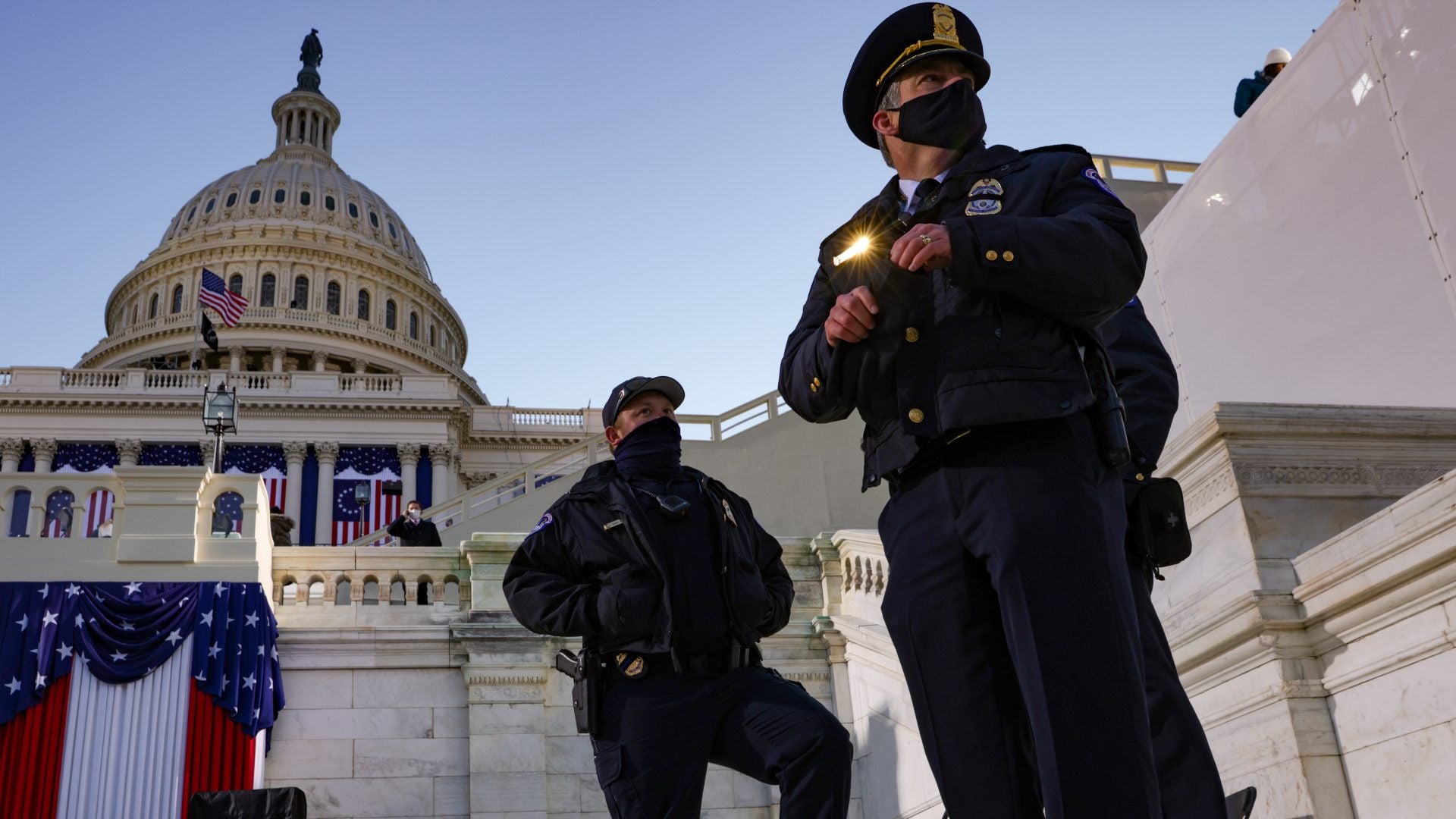 Security Measures Extremely Tight At Inauguration