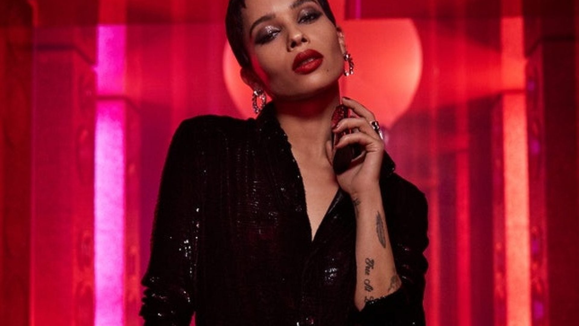 Zoe Kravitz Launches New Lipstick Collection With YSL Beauty