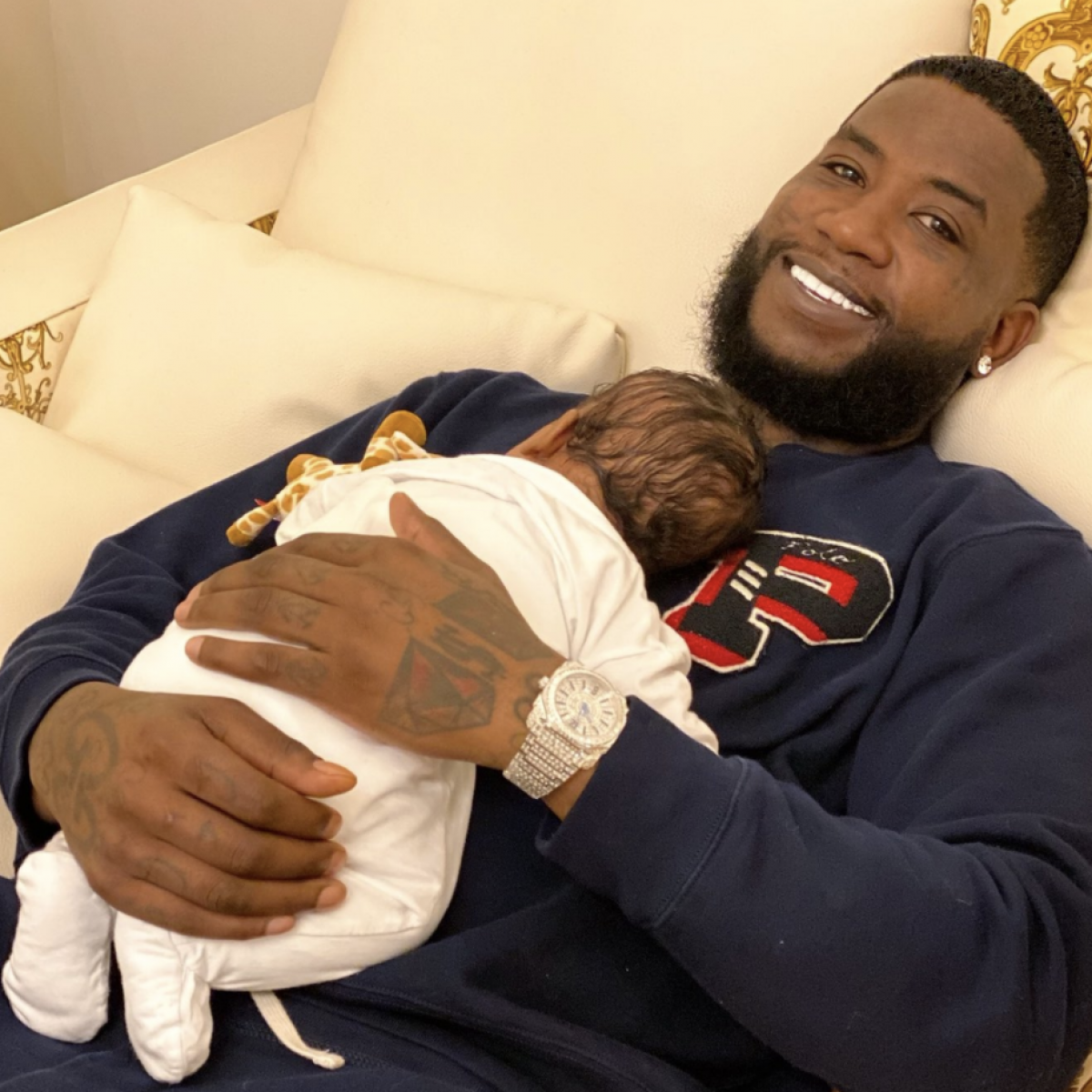Gucci Mane His Birthday With Photo His Son Ice - Essence
