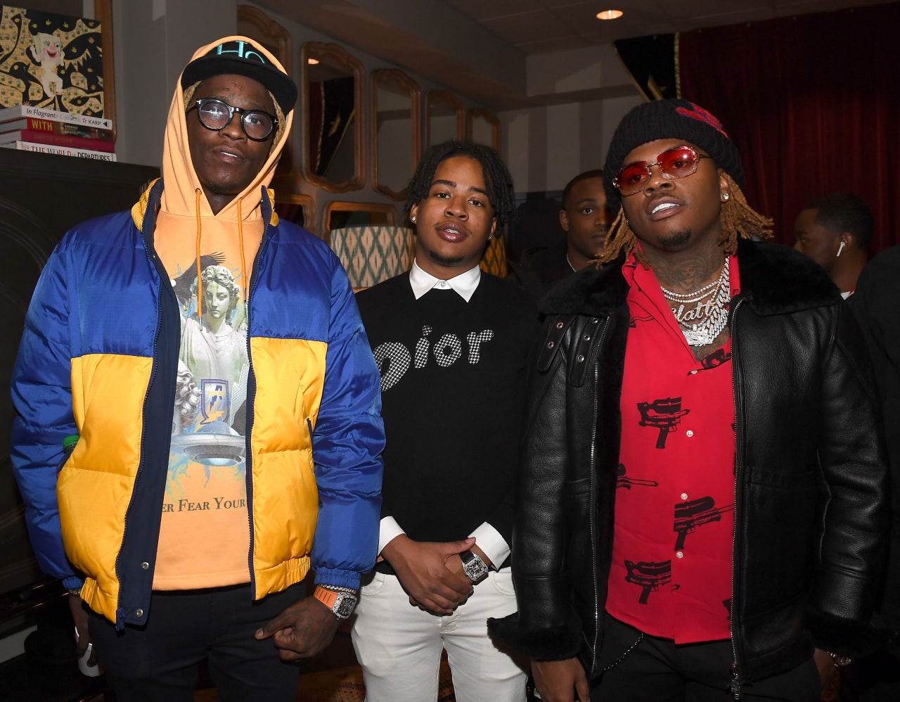 Rappers Young Thug and Gunna Post Bail for Low-Level Drug Offenders ...