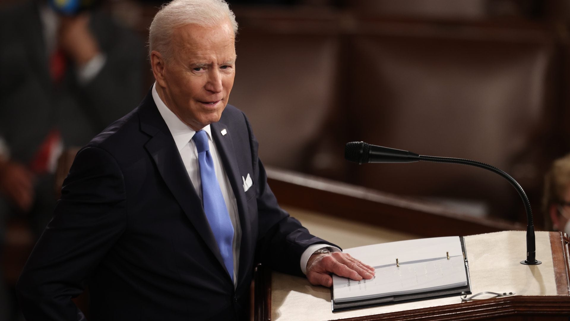 President Joe Biden Addresses the Nation to Mark 100 Days in Office