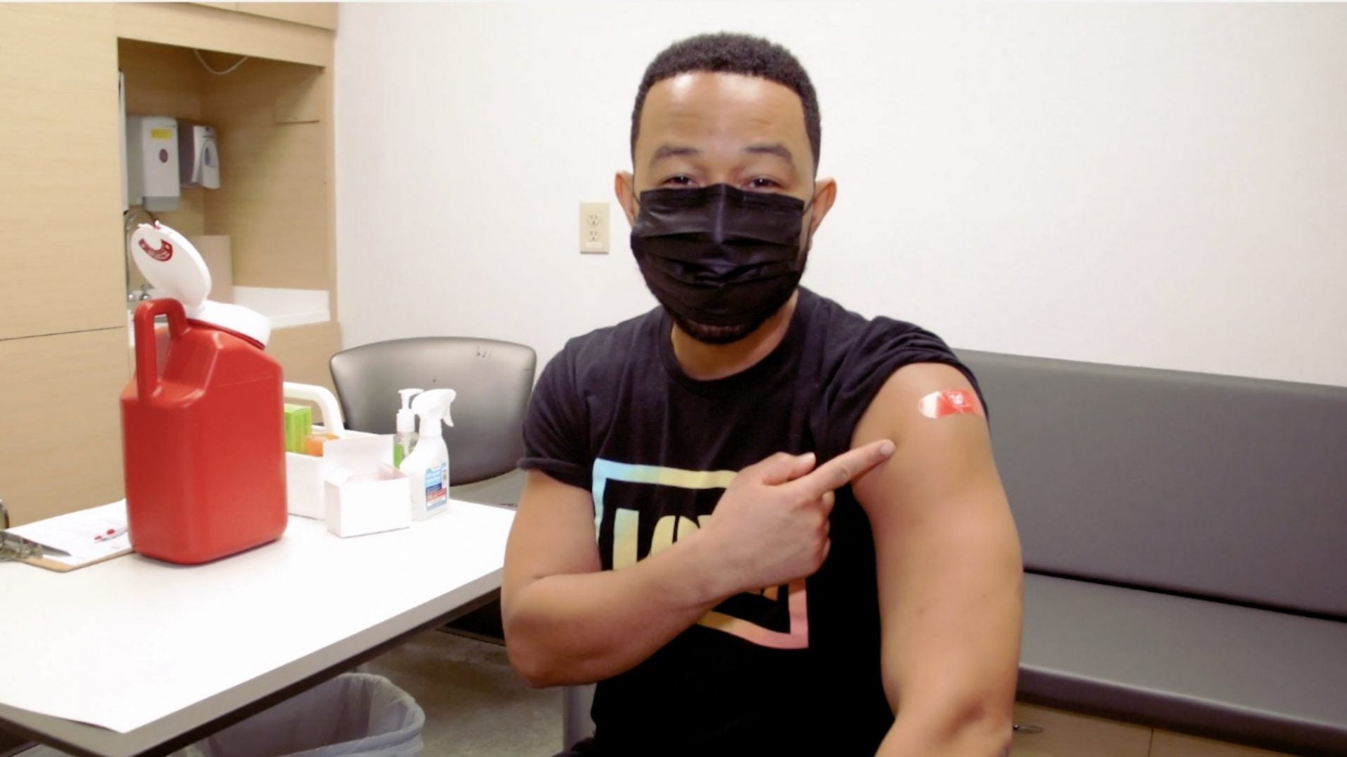 John Legend Got His COVID-19 Vaccine And Wants You To Get Yours, Too: "We Finally Have A Reason For Optimism"