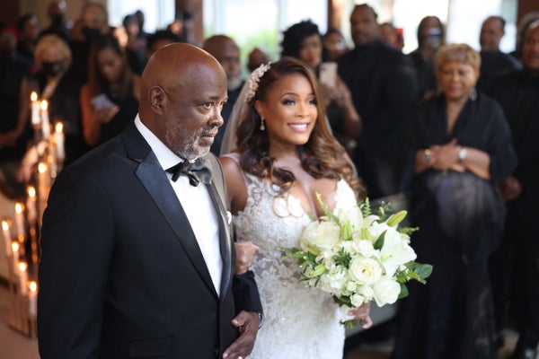 Bridal Bliss: Dalen And Stacey's Intimate Atlanta Wedding Was Full Of