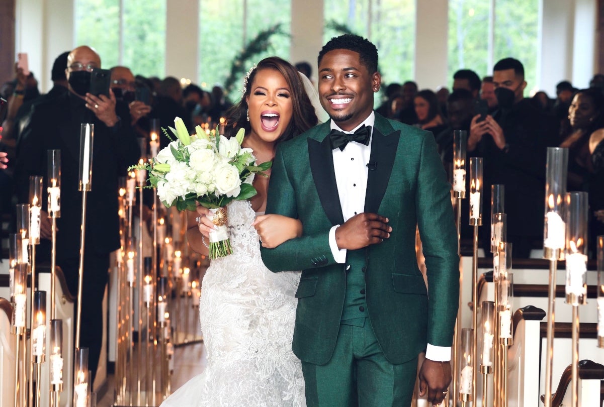 Bridal Bliss: Dalen And Stacey's Intimate Atlanta Wedding Was Full Of